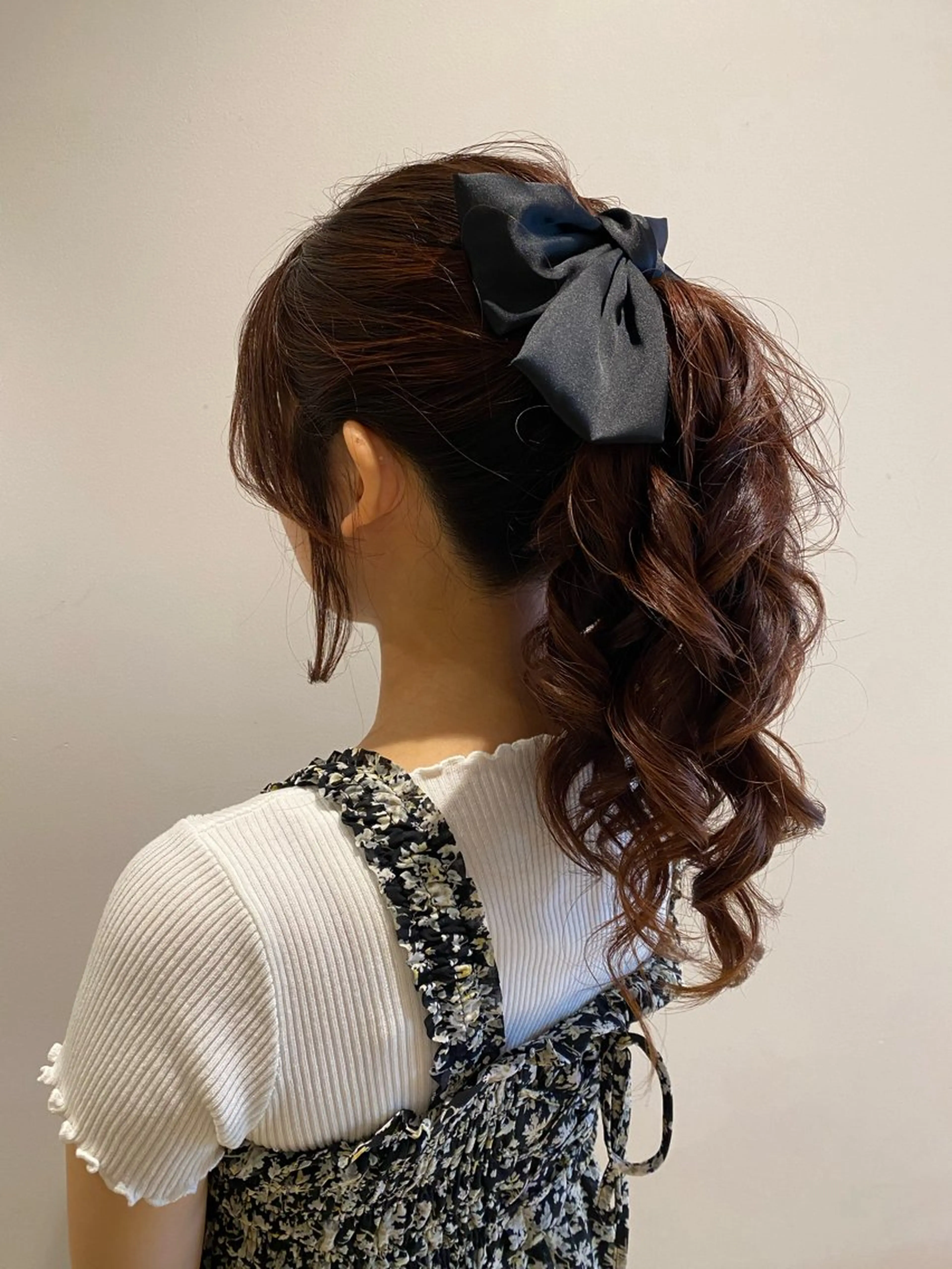 ロング ヘアアレンジ ポニーテール ヘアセット 艶髪🌿美髪 大塚礼乃【西荻窪】のヘアスタイル