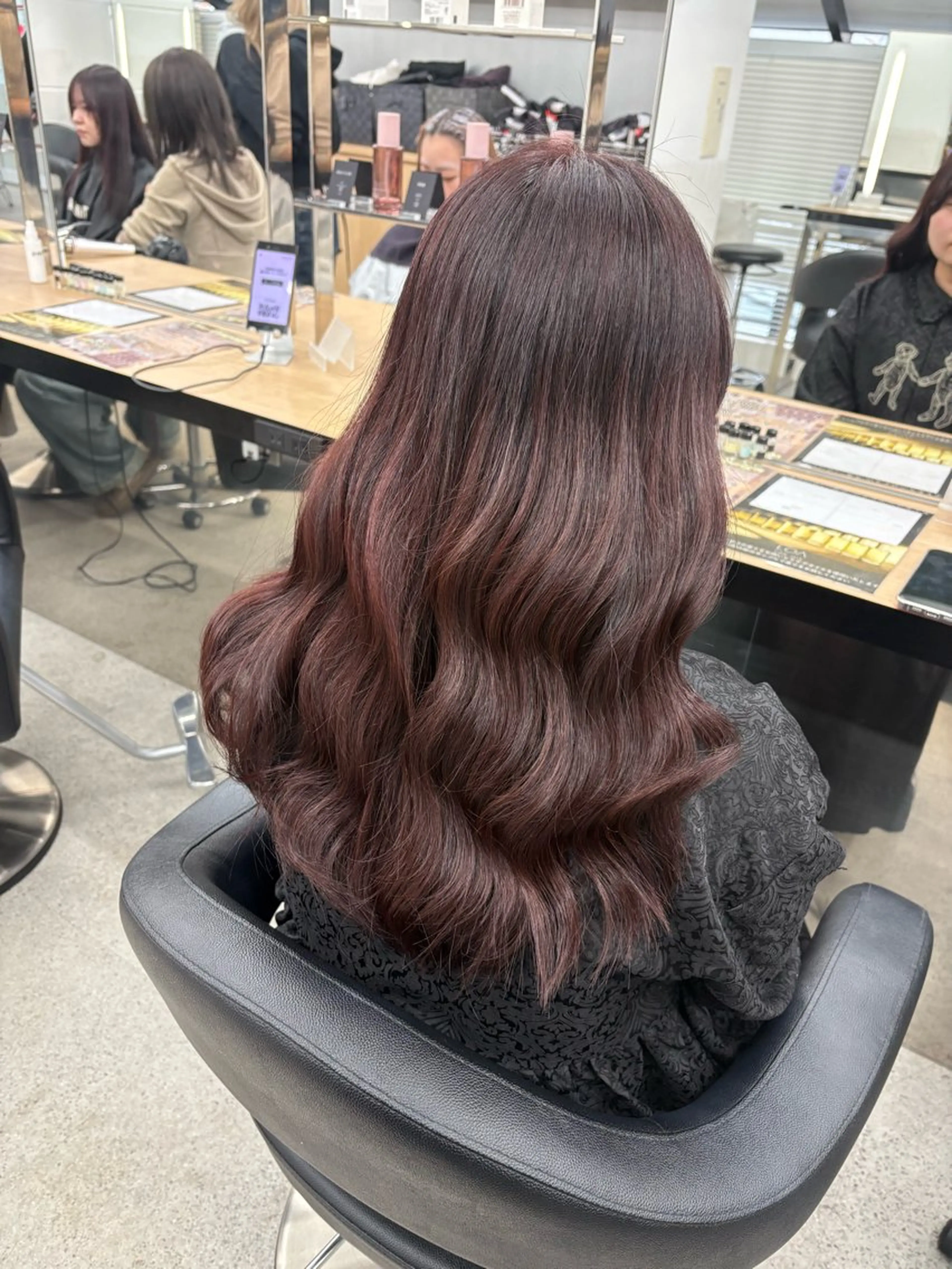 ロング ヘアカラー miku/ラベンダー 透明感カラー🪻❤︎のヘアスタイル