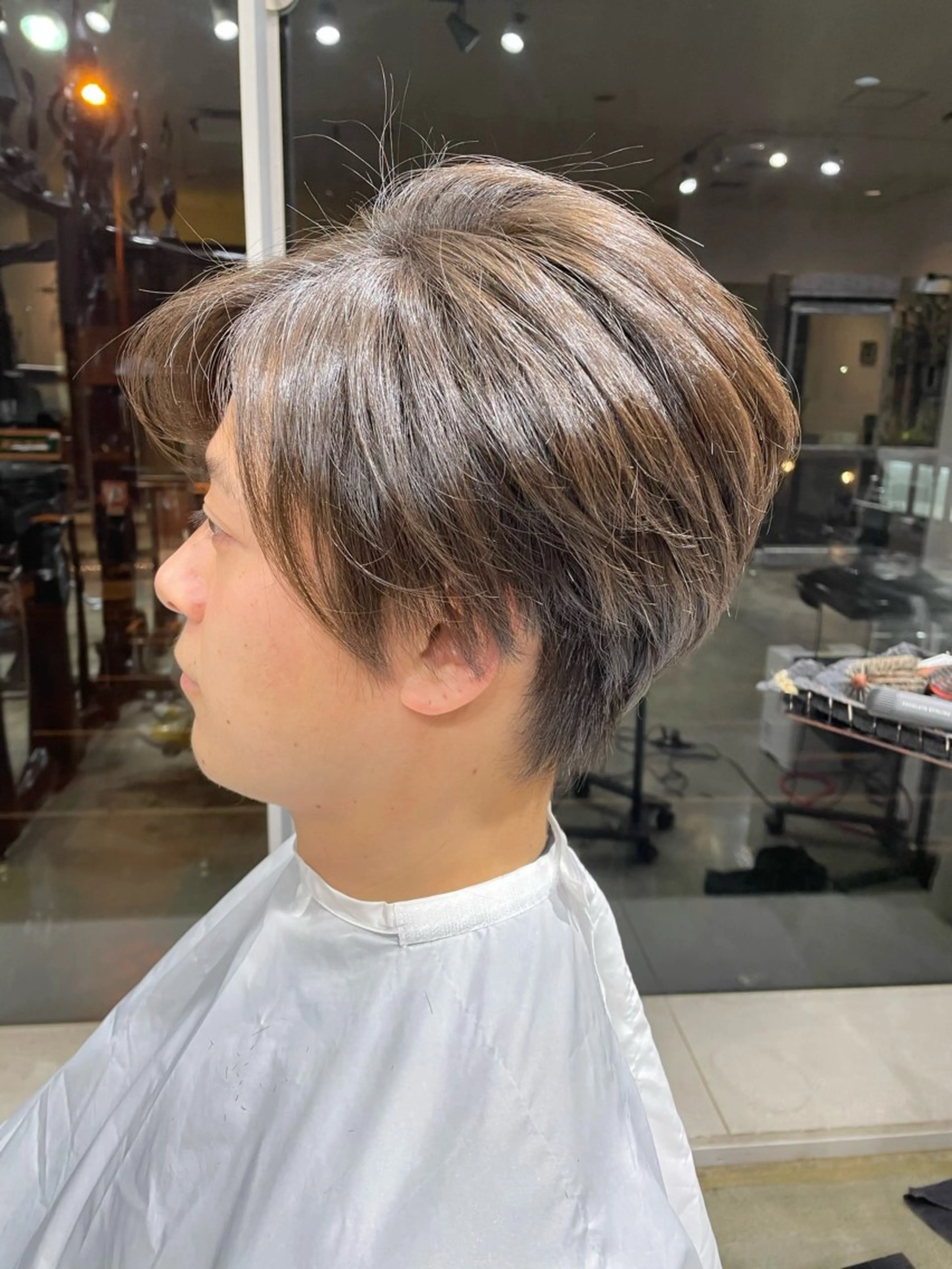 ショート メンズ reefur所属・今 ちあきのヘアスタイル