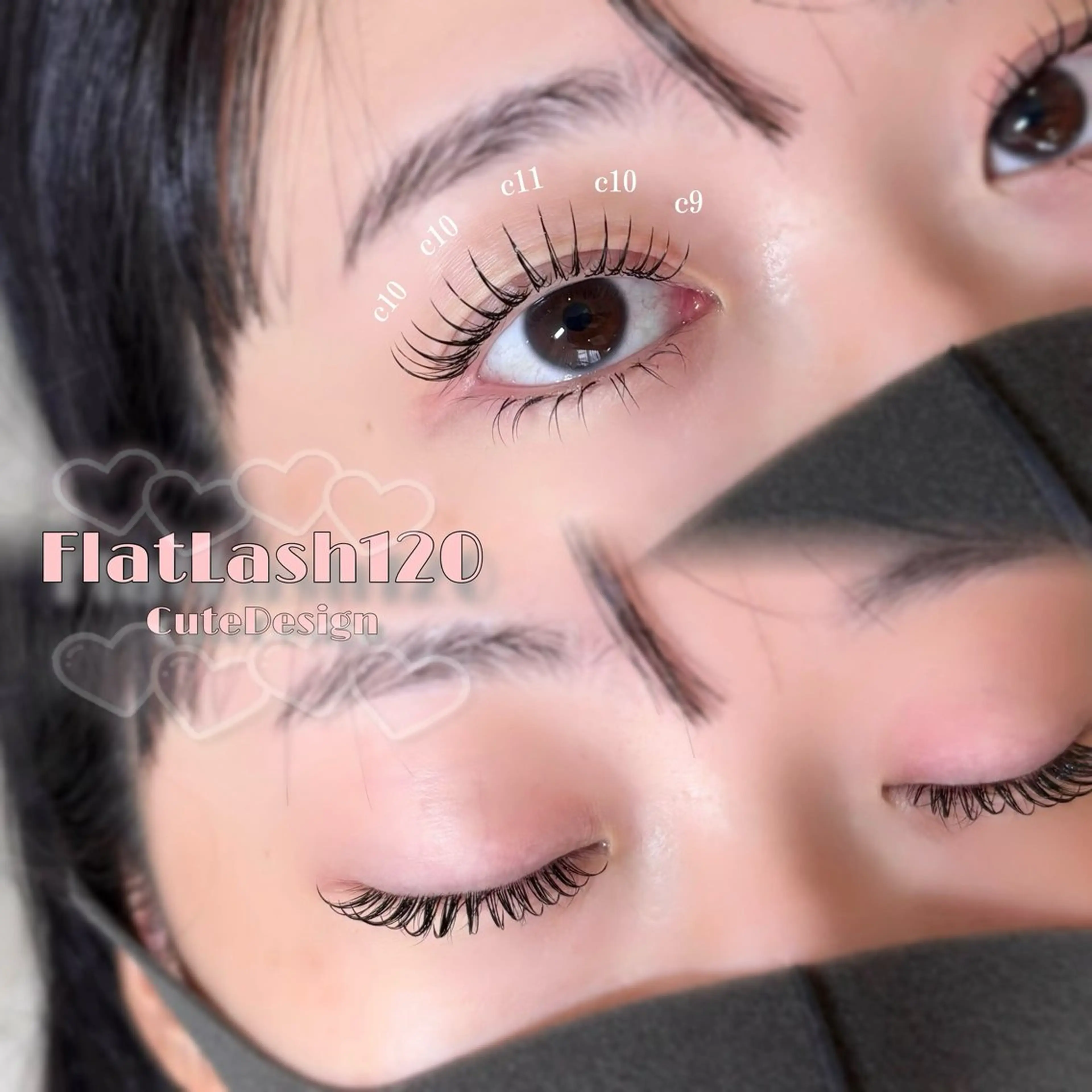 マツエク・マツパ beautysalonMIDI所属・eyesalon MIDIのマツエク・マツパデザイン