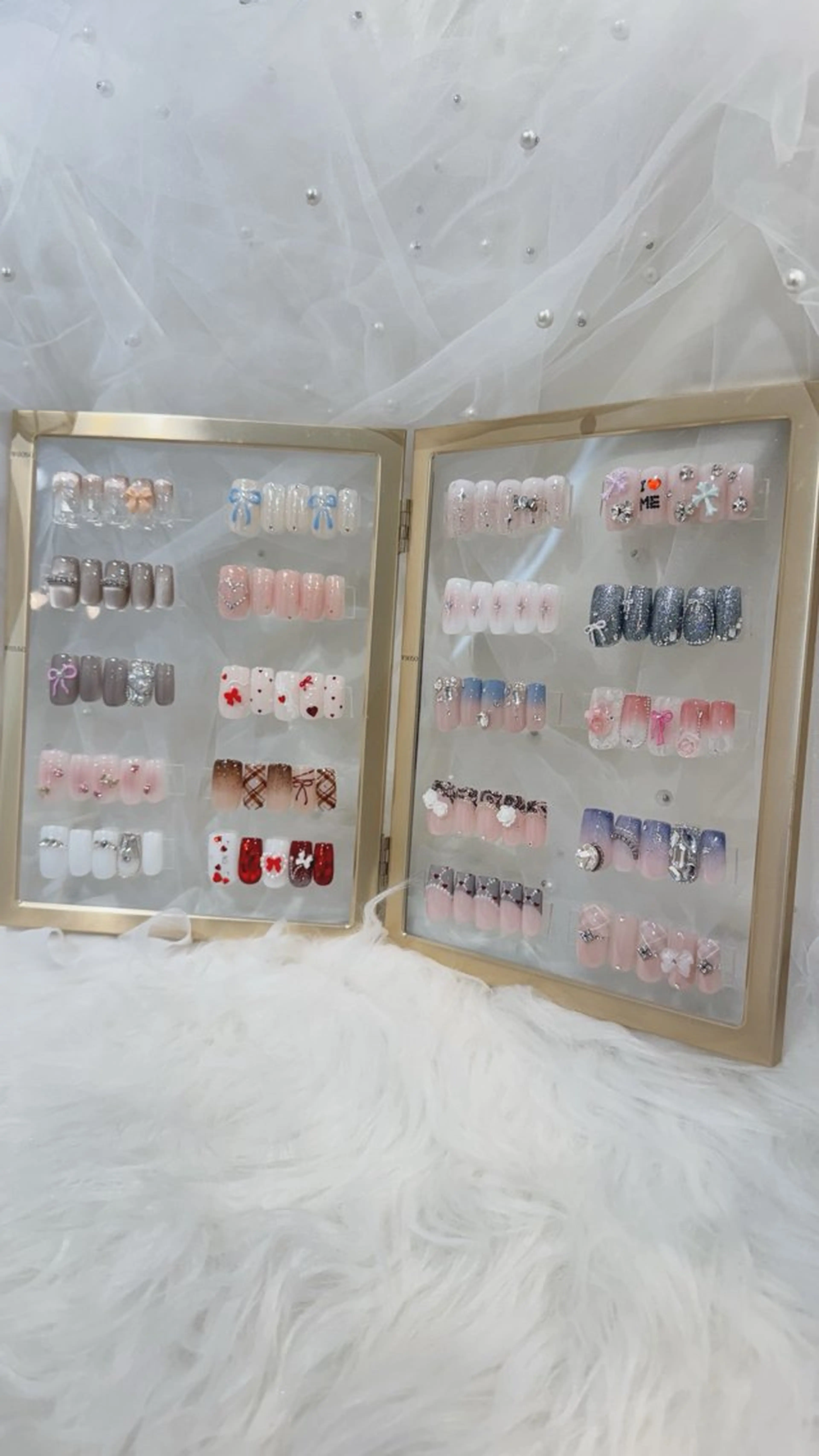韓国girly定額ネイルDesign︎⊹₊⟡⋆（オフあり/なし）の写真
