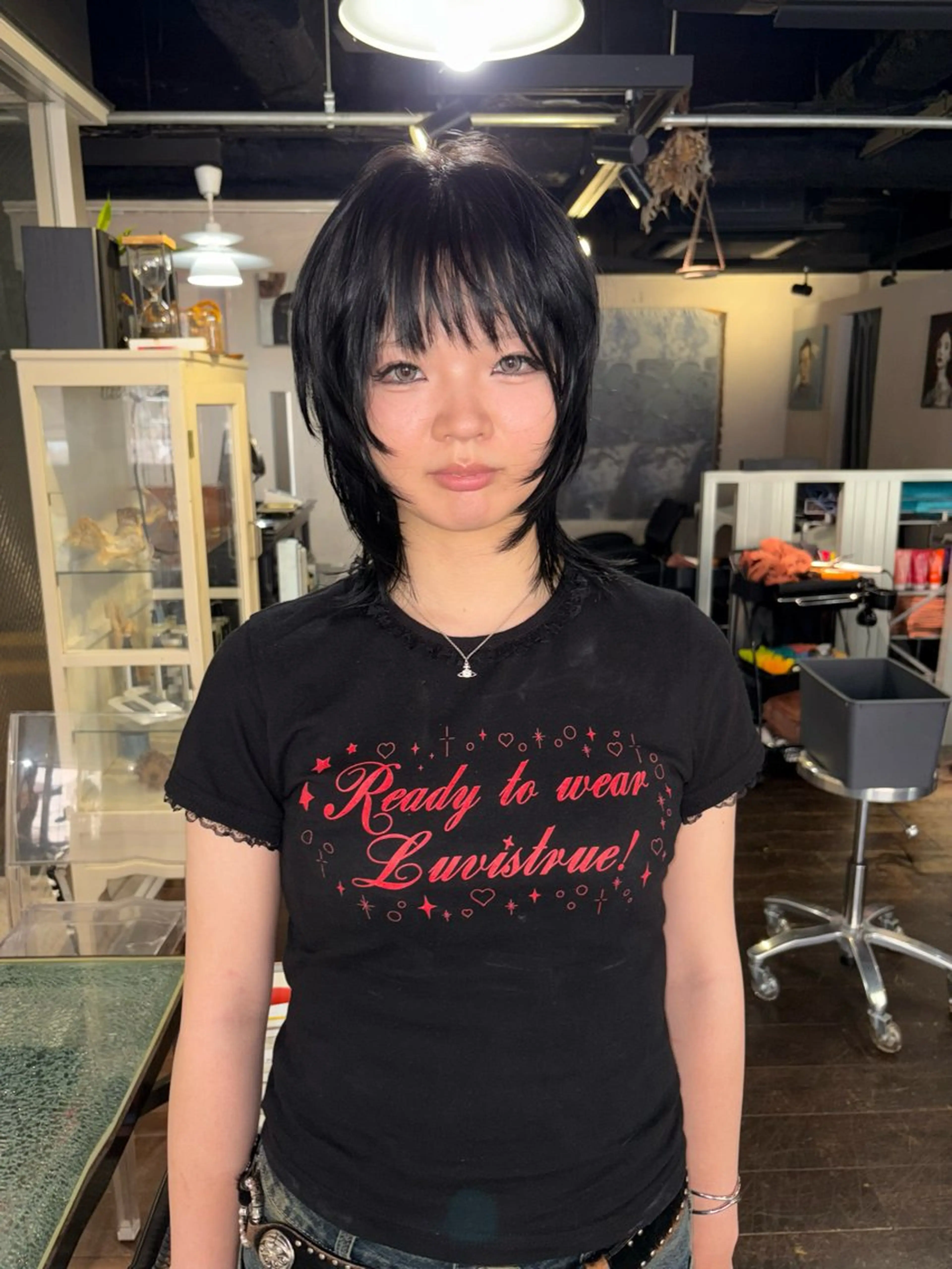 ミディアム カット givet所属・心斎橋/デザインカラ ー/海外風/ナツミのヘアスタイル