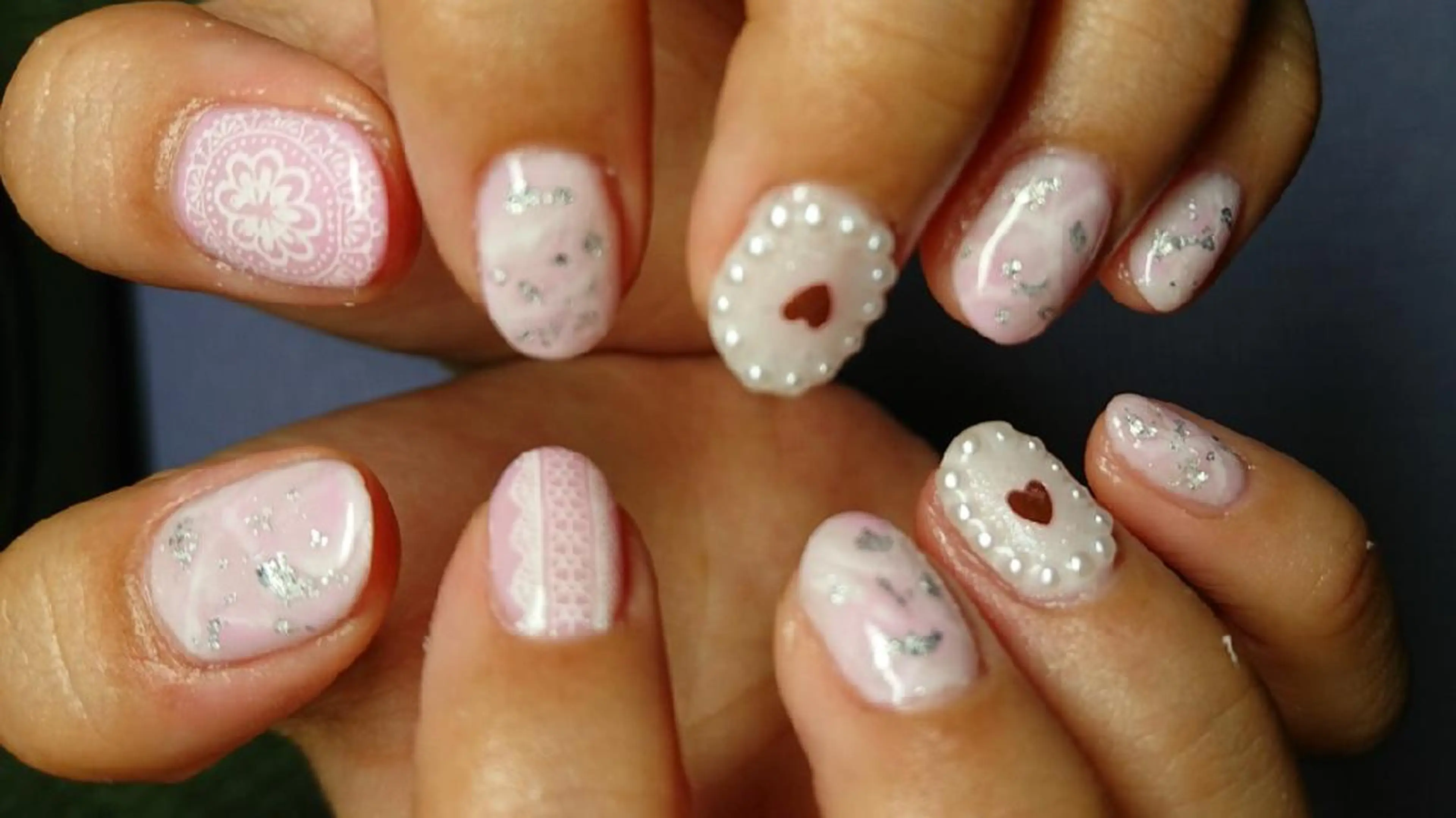 ネイル 持ち込み 春ネイル 平野 亜季のネイルデザイン