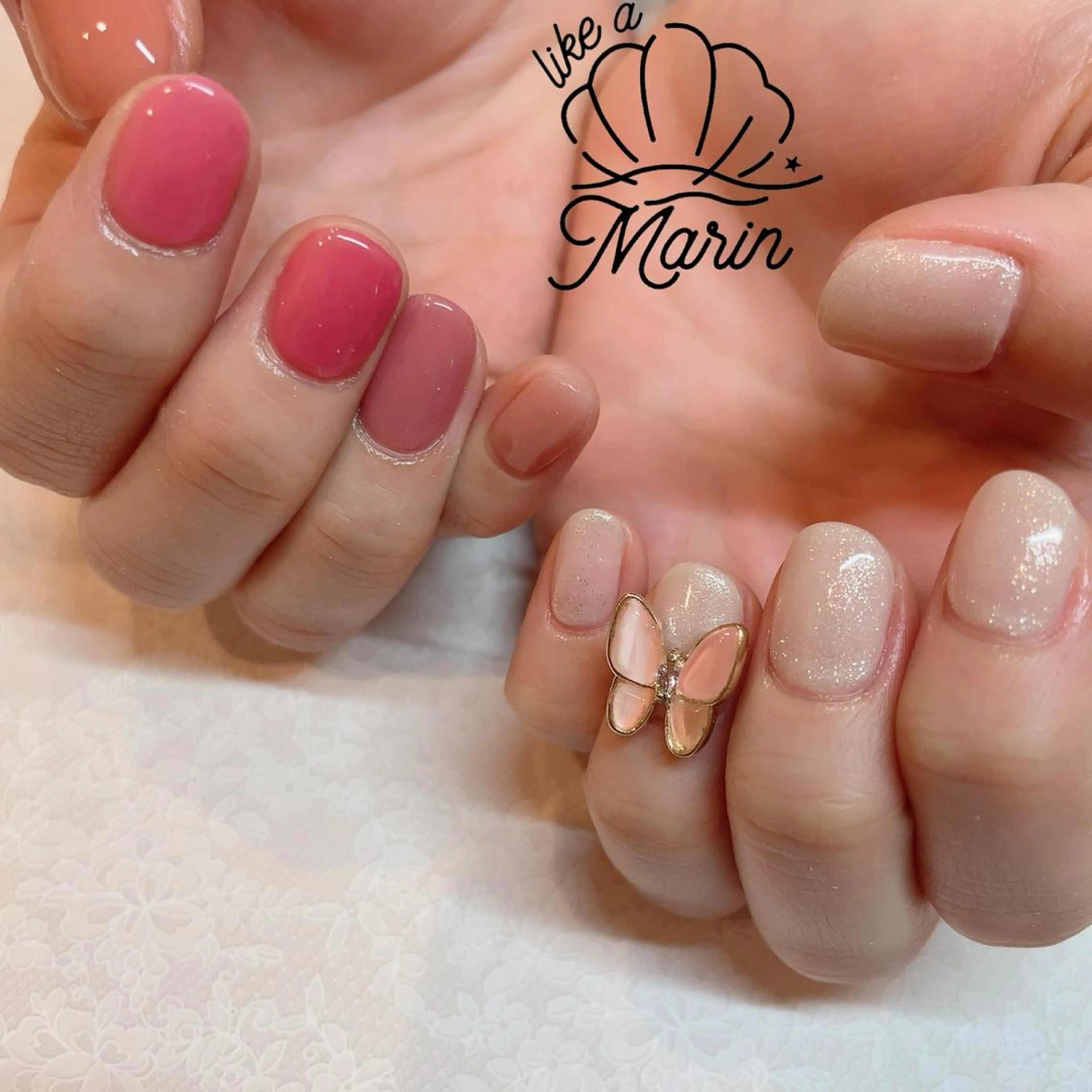 ネイル Serenity by Mari所属・Shinozaki mariのネイルデザイン