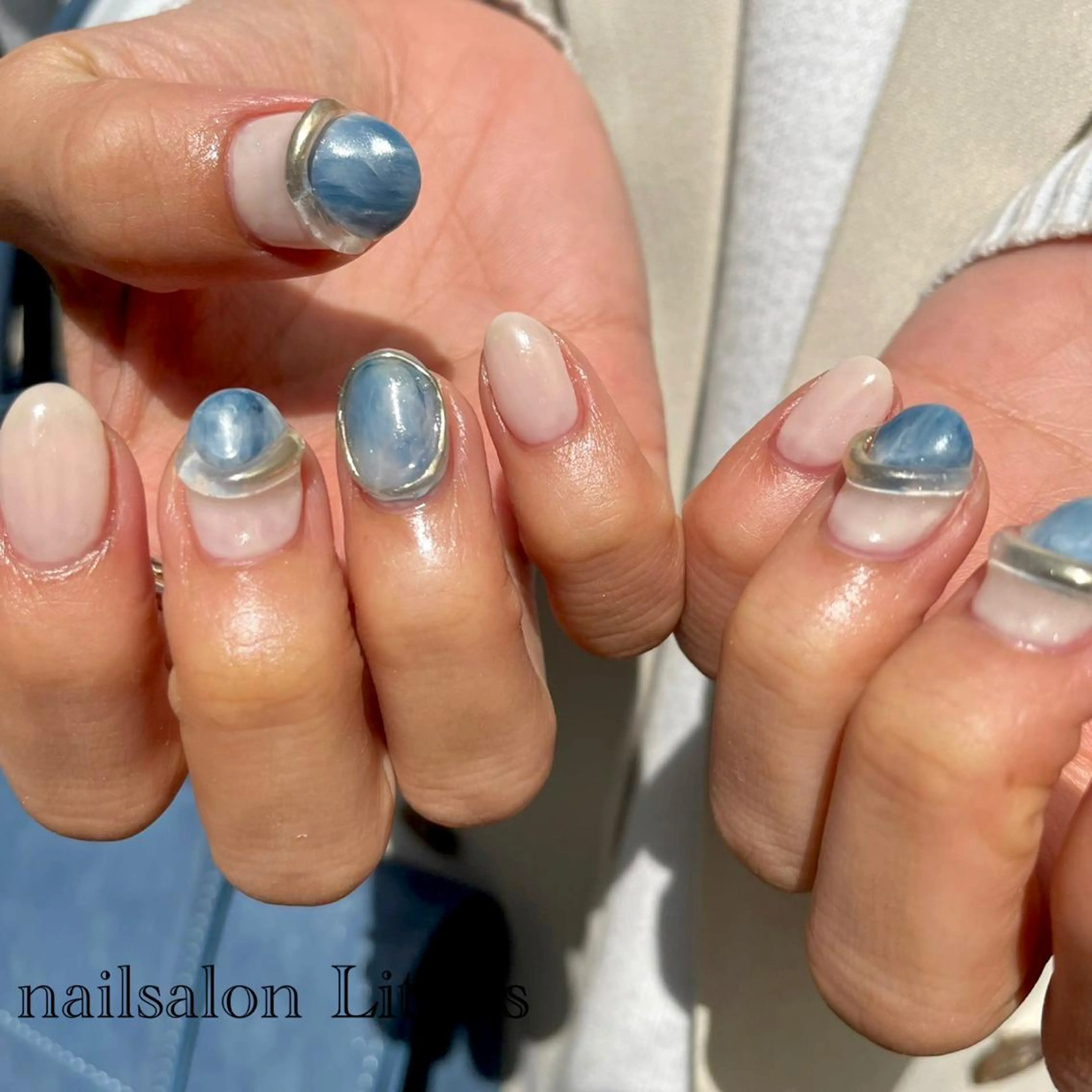 ネイル ハンドネイル nailsalon Lithos所属・nailsalon Recontreのネイルデザイン