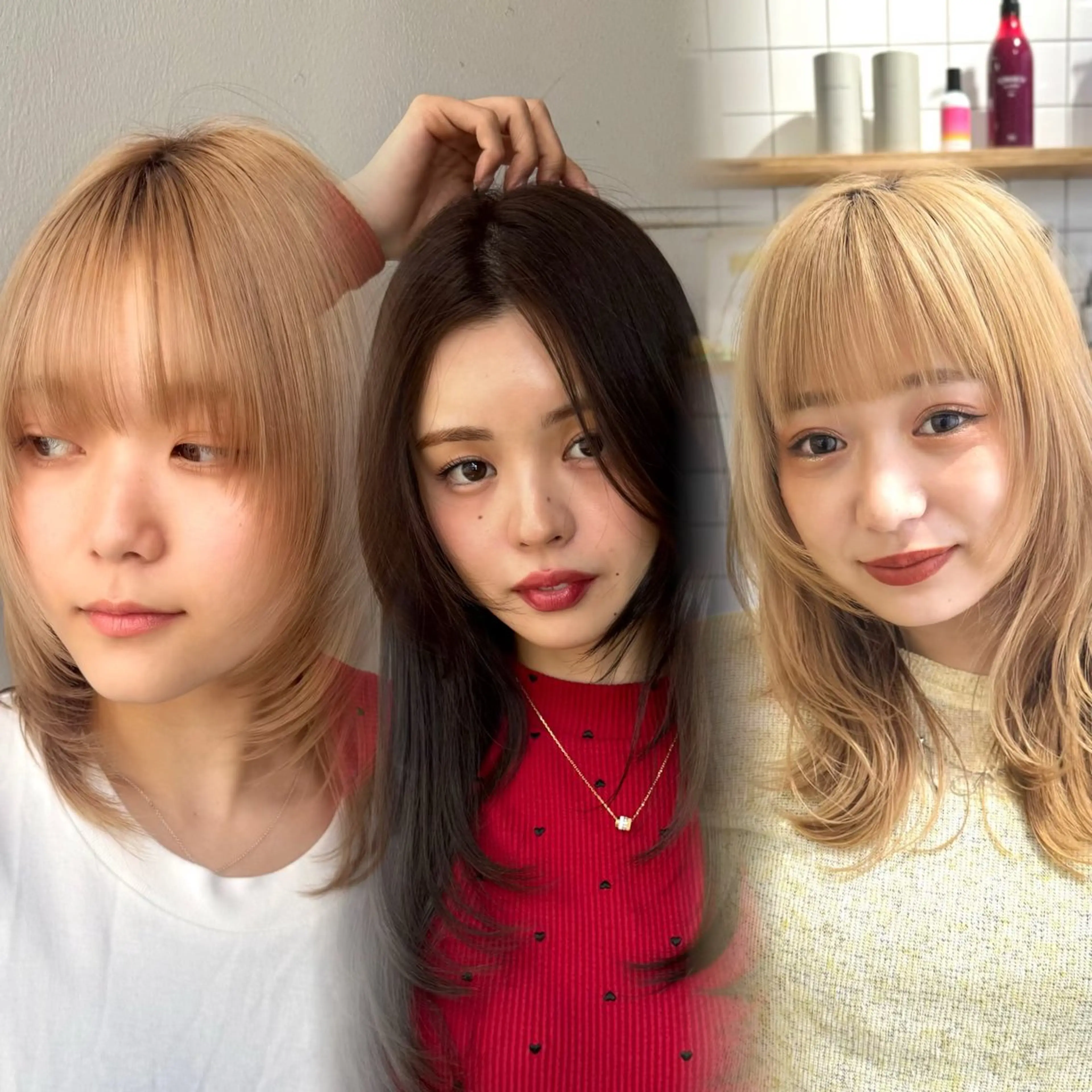 セミロング カラー 🪞美髪レイヤー特化 🪞青木のヘアスタイル