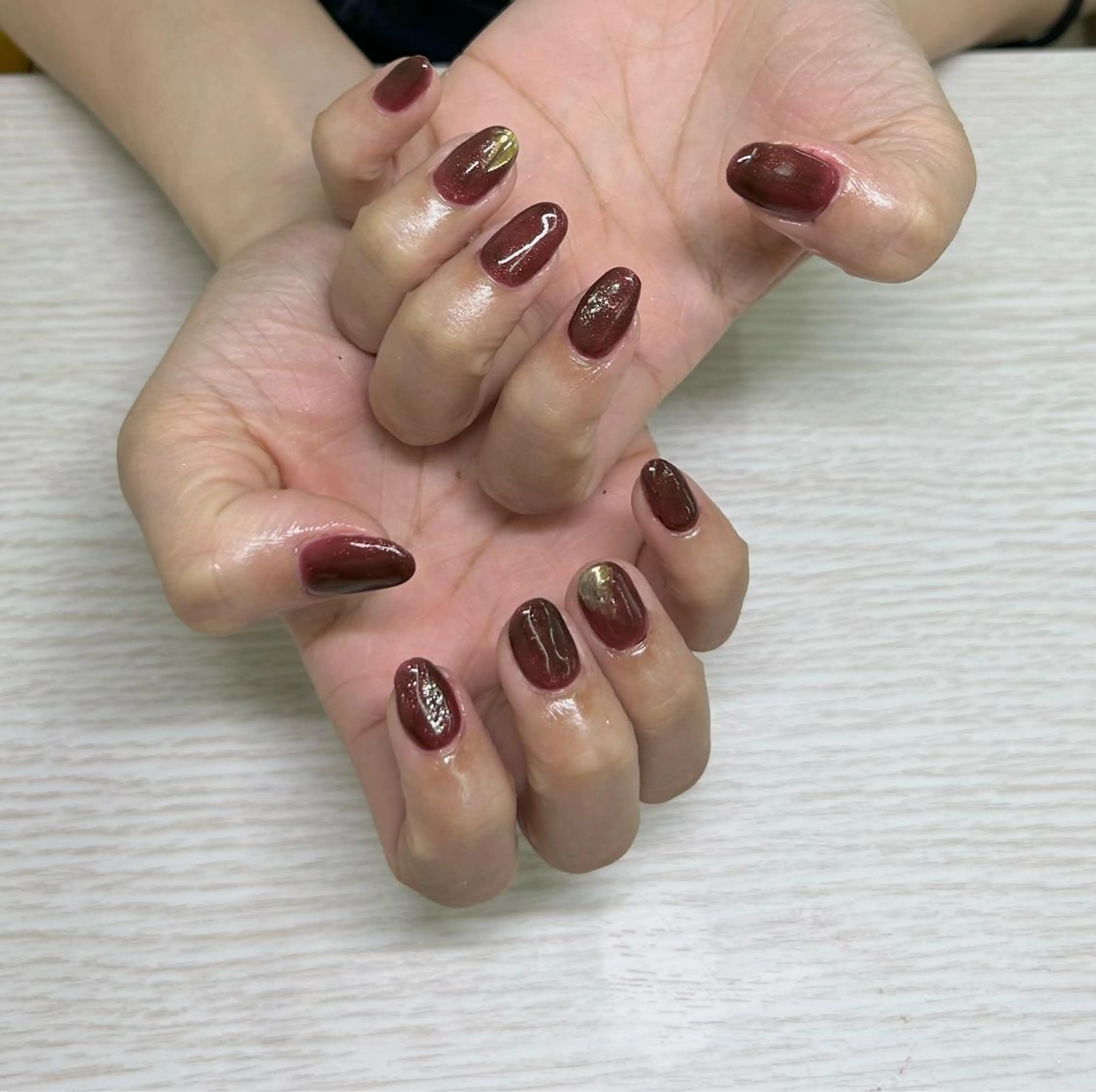 ネイル ミラーネイル TRU NAIL & EYE 柏店所属・kawasaki hiroeのネイルデザイン