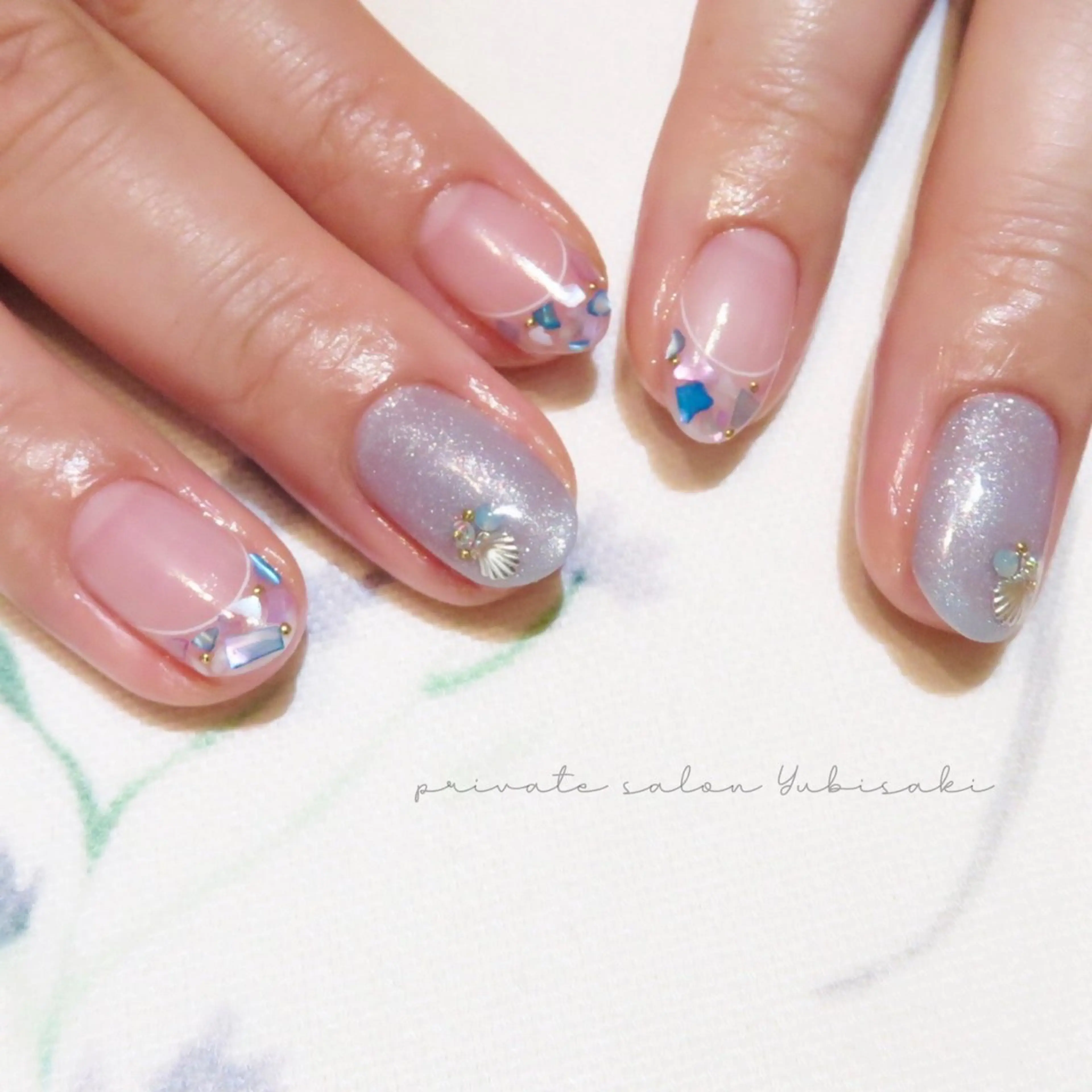 ネイル ﾈｲﾙ/ﾊﾝﾄﾞｹｱ ゆび咲(ﾕﾋﾞｻｷ)のネイルデザイン