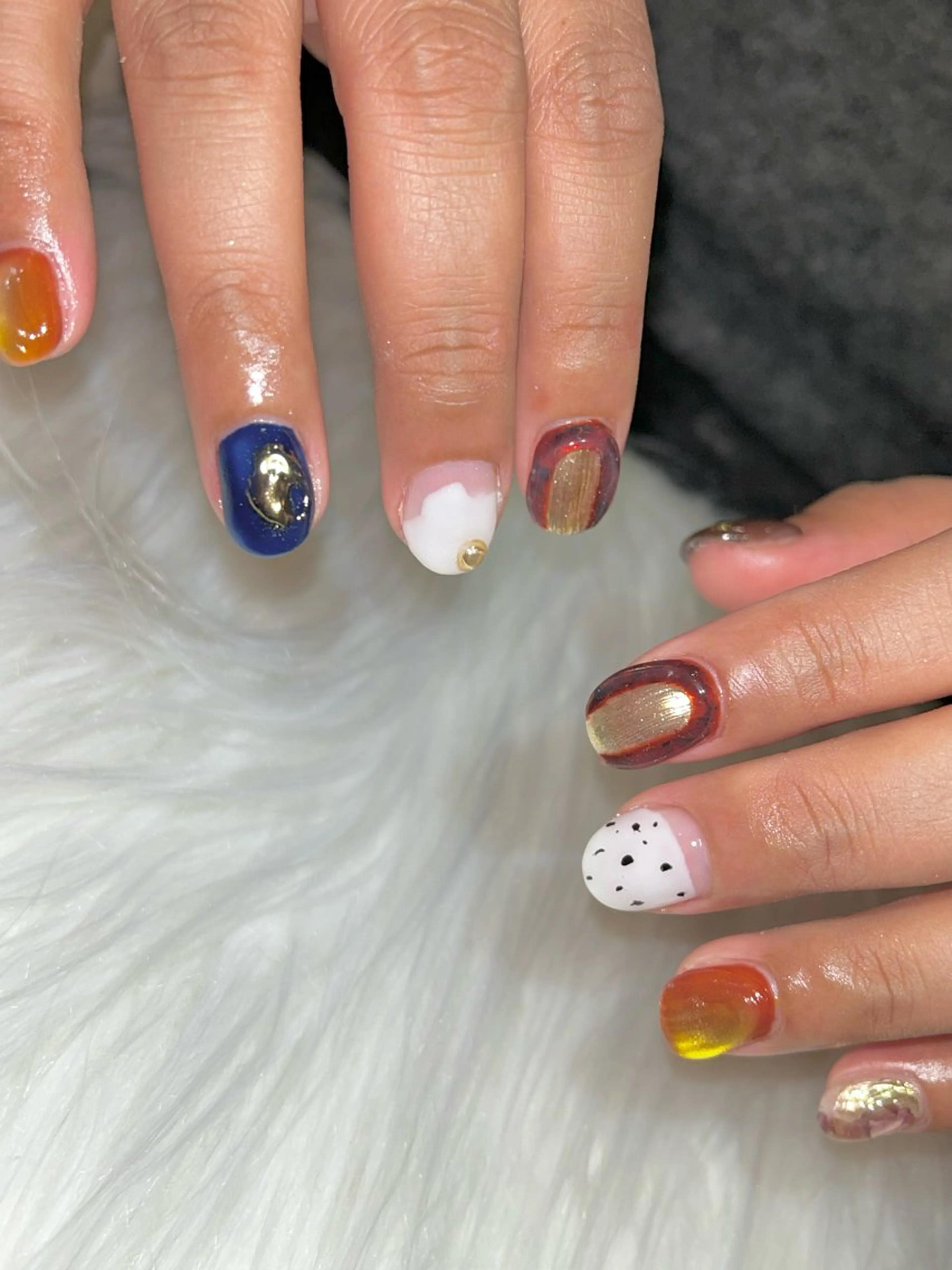 ネイル 前田 萌のネイルデザイン