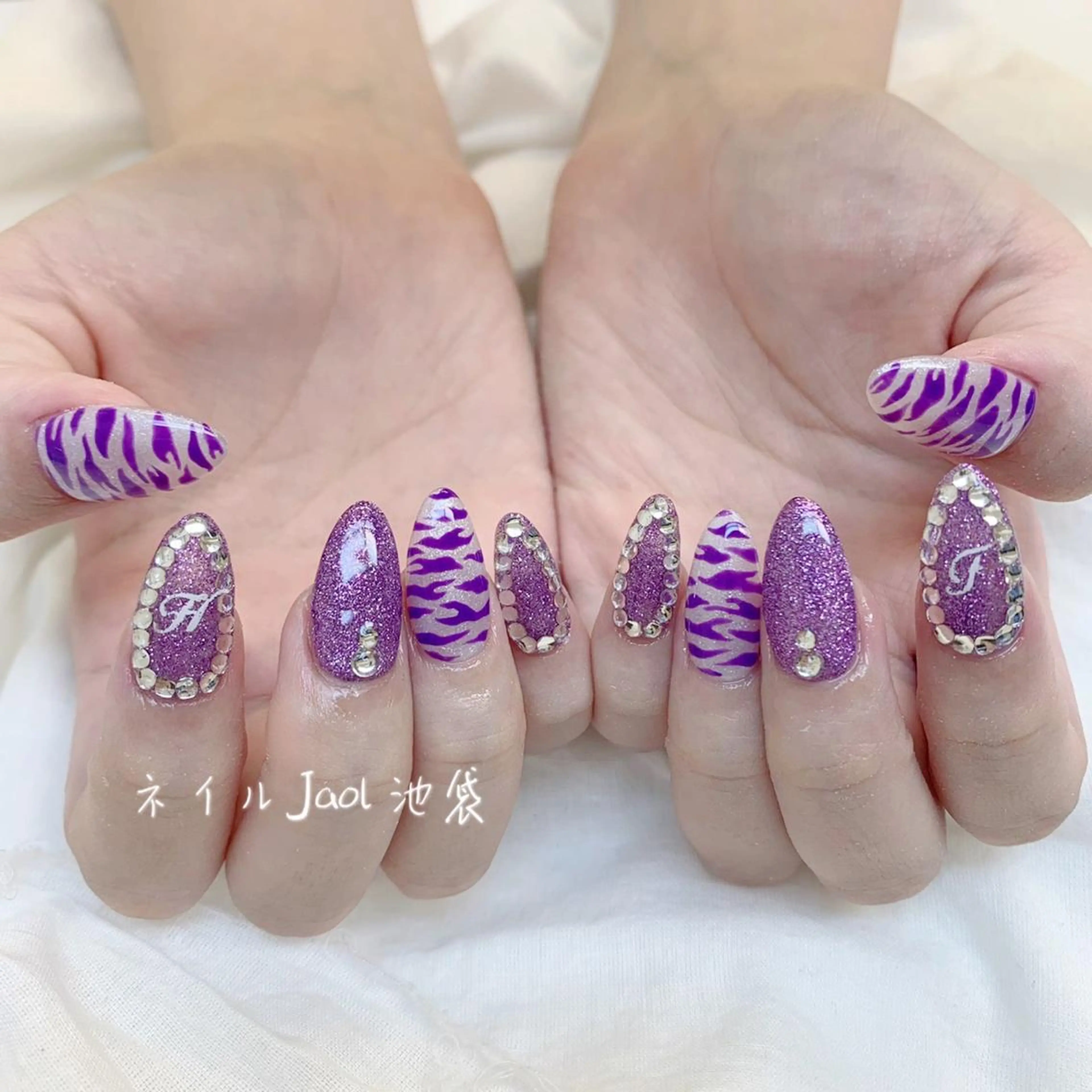 セミロング nail jaol池袋店所属・ネイルJaol 池袋のネイルデザイン