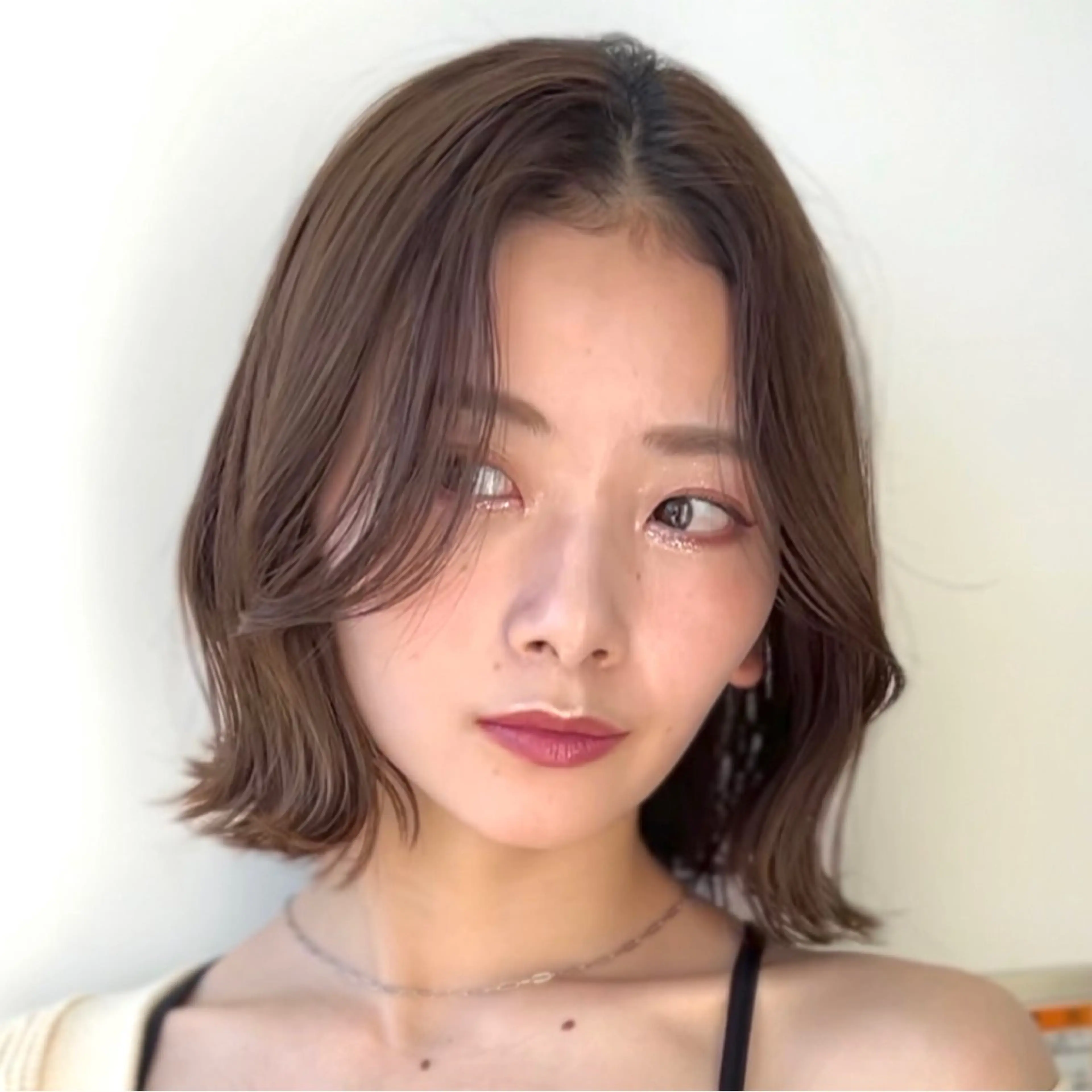 カラー 莉乃/縮毛矯正/髪質 改善/艶カラーのヘアスタイル