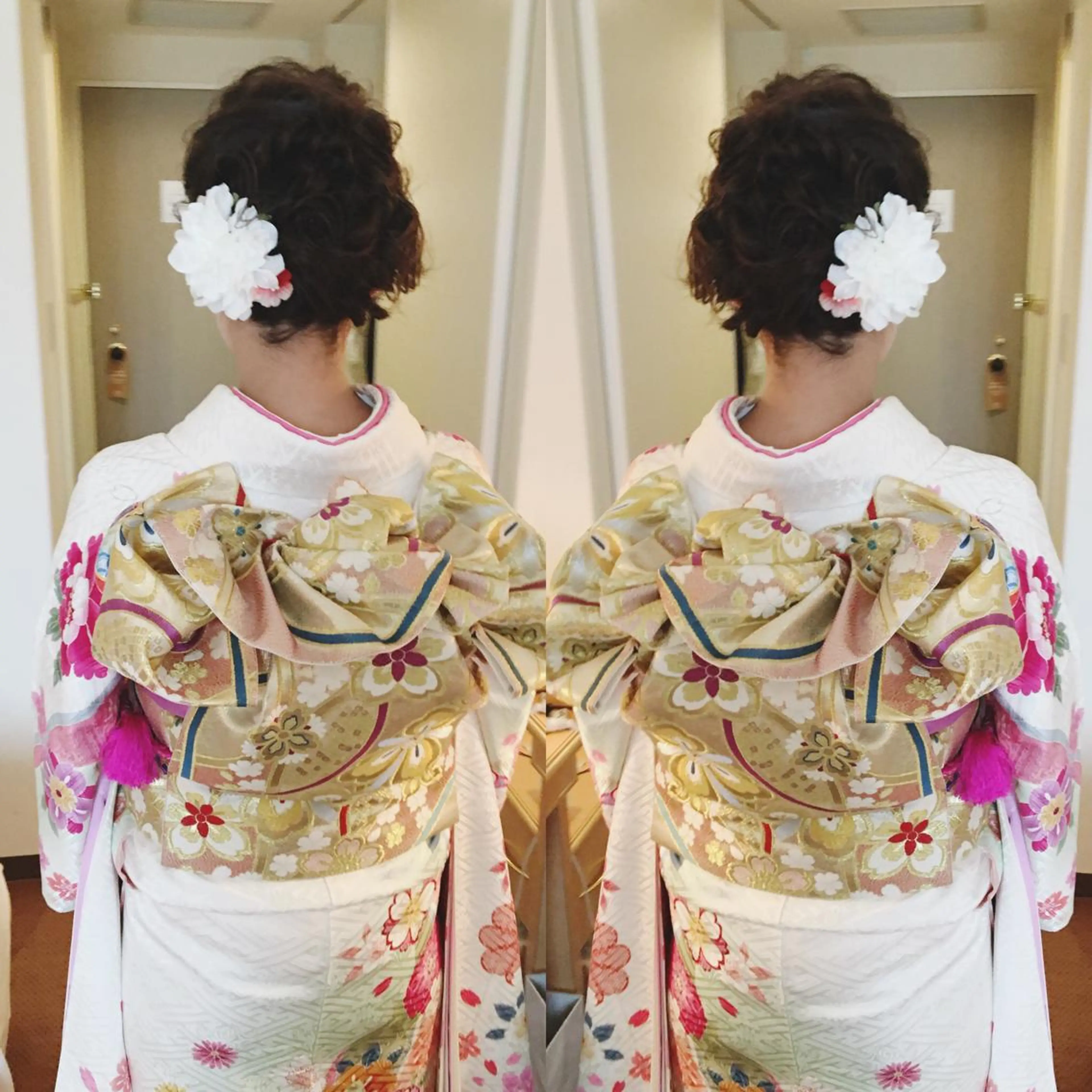 ヘアアレンジ 成人式 MaaR所属・Asuka Mabuchiのヘアスタイル