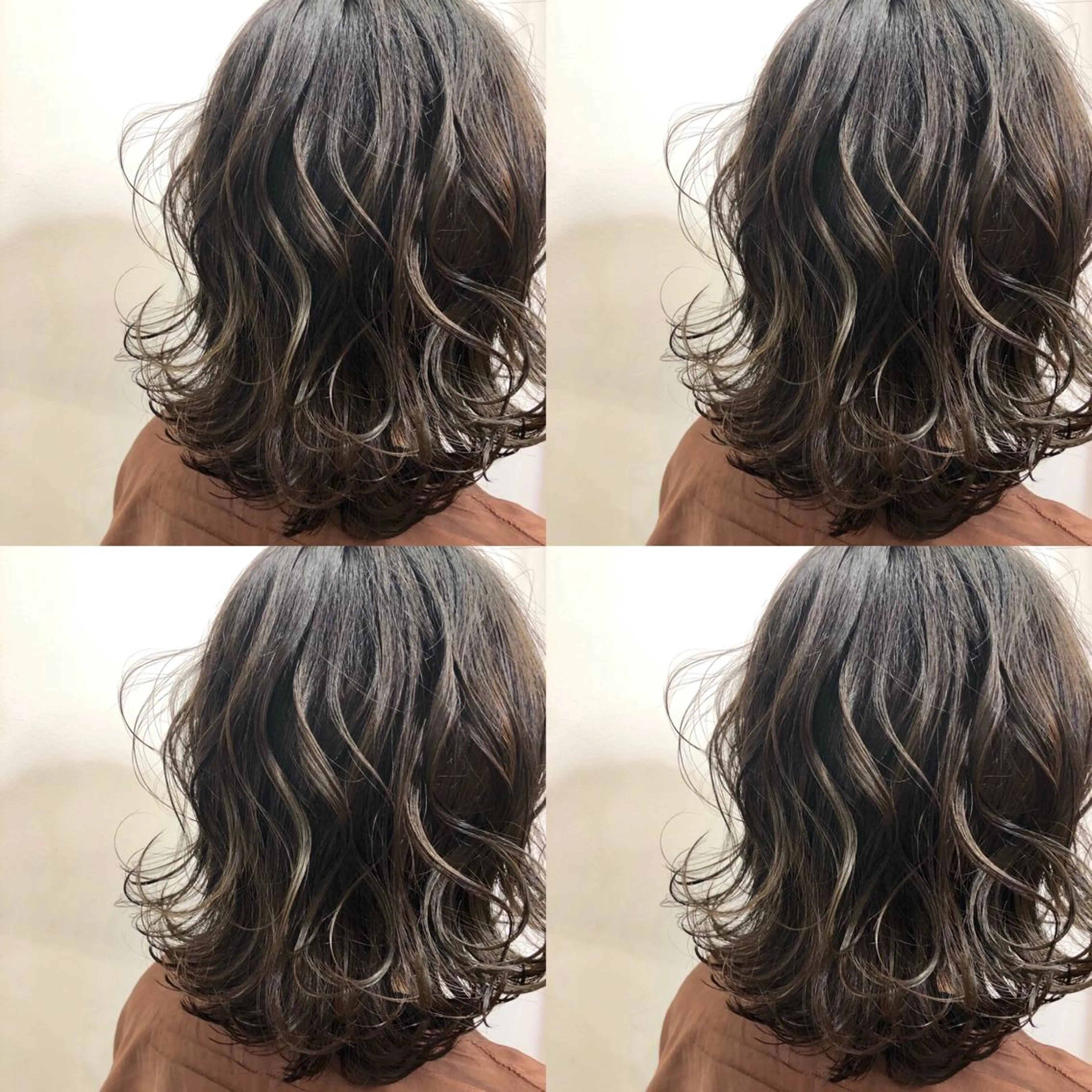 ショート カラー アッシュ ブリーチ ブリーチなしカラー ブリーチ👩‍🦳/ ‪✂︎MANAMIのヘアスタイル