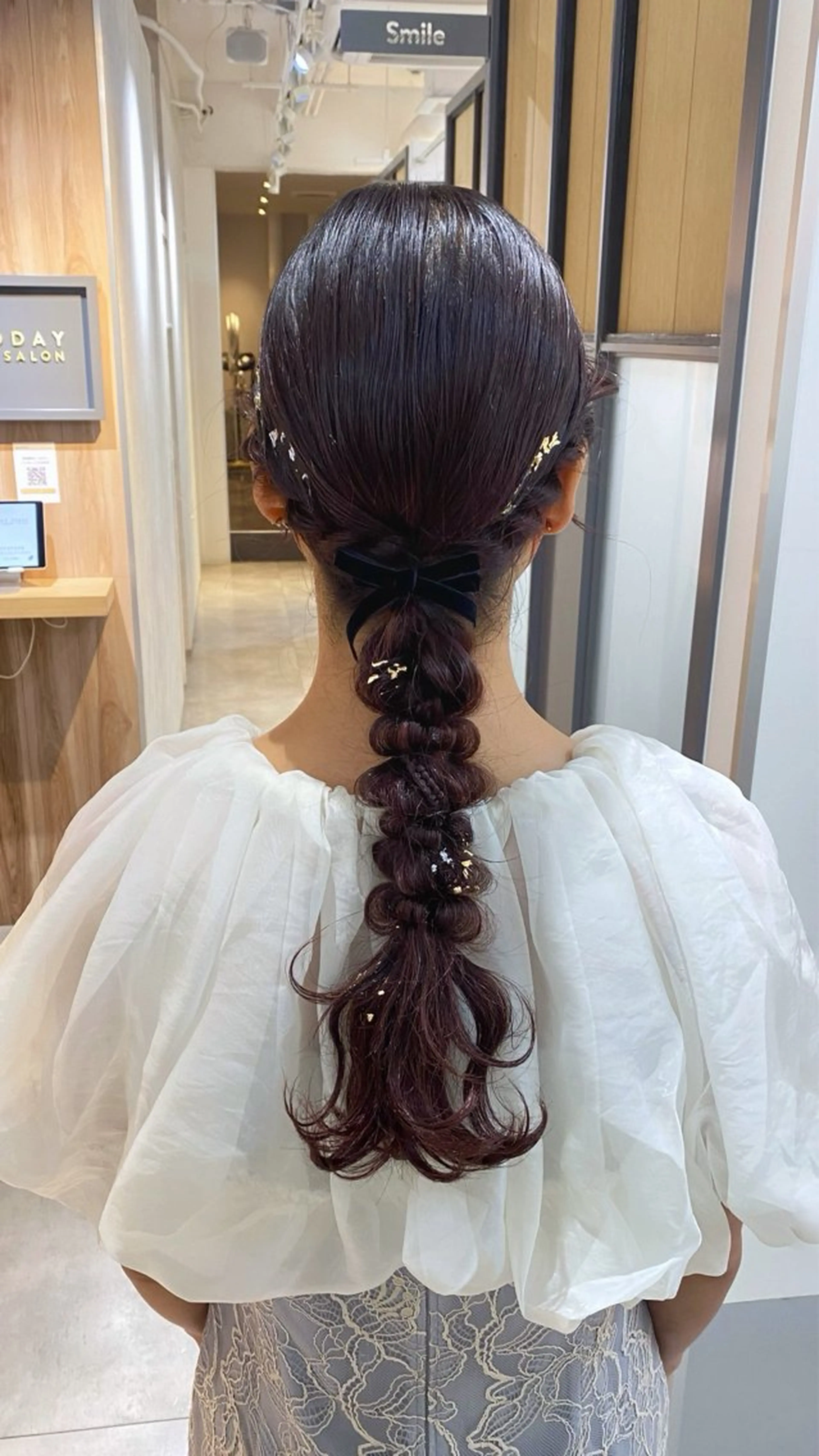 ロング ヘアアレンジ ヘアセット GOTODAY  神戸三宮店所属・Hatanaka Airiのヘアスタイル