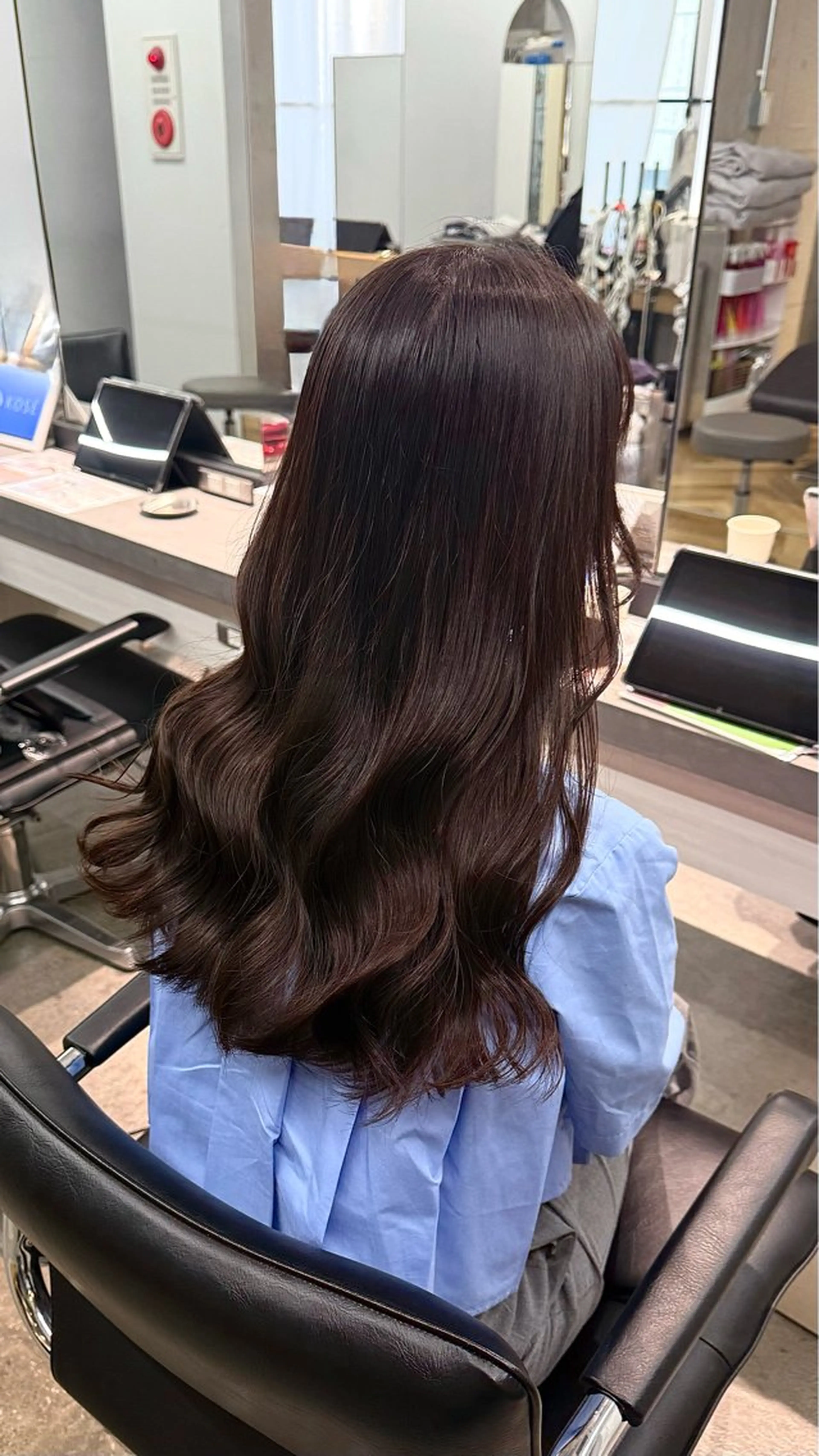 ロング ヘアカラー トリートメント mina★ボブcut 透明感color🥣のヘアスタイル