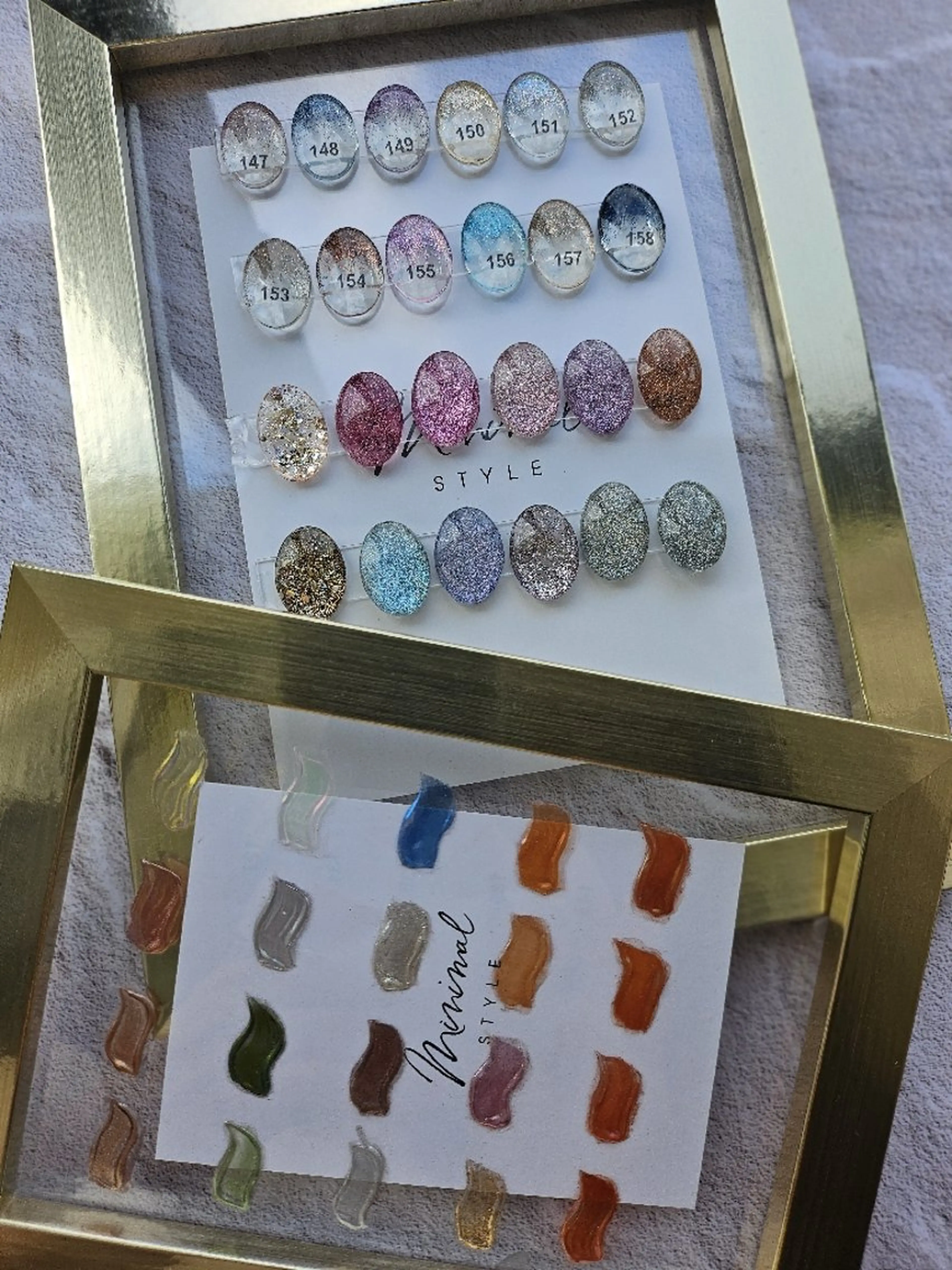 ネイル ラメ(グリッター) ミラーネイル Noah'snail   のネイルデザイン