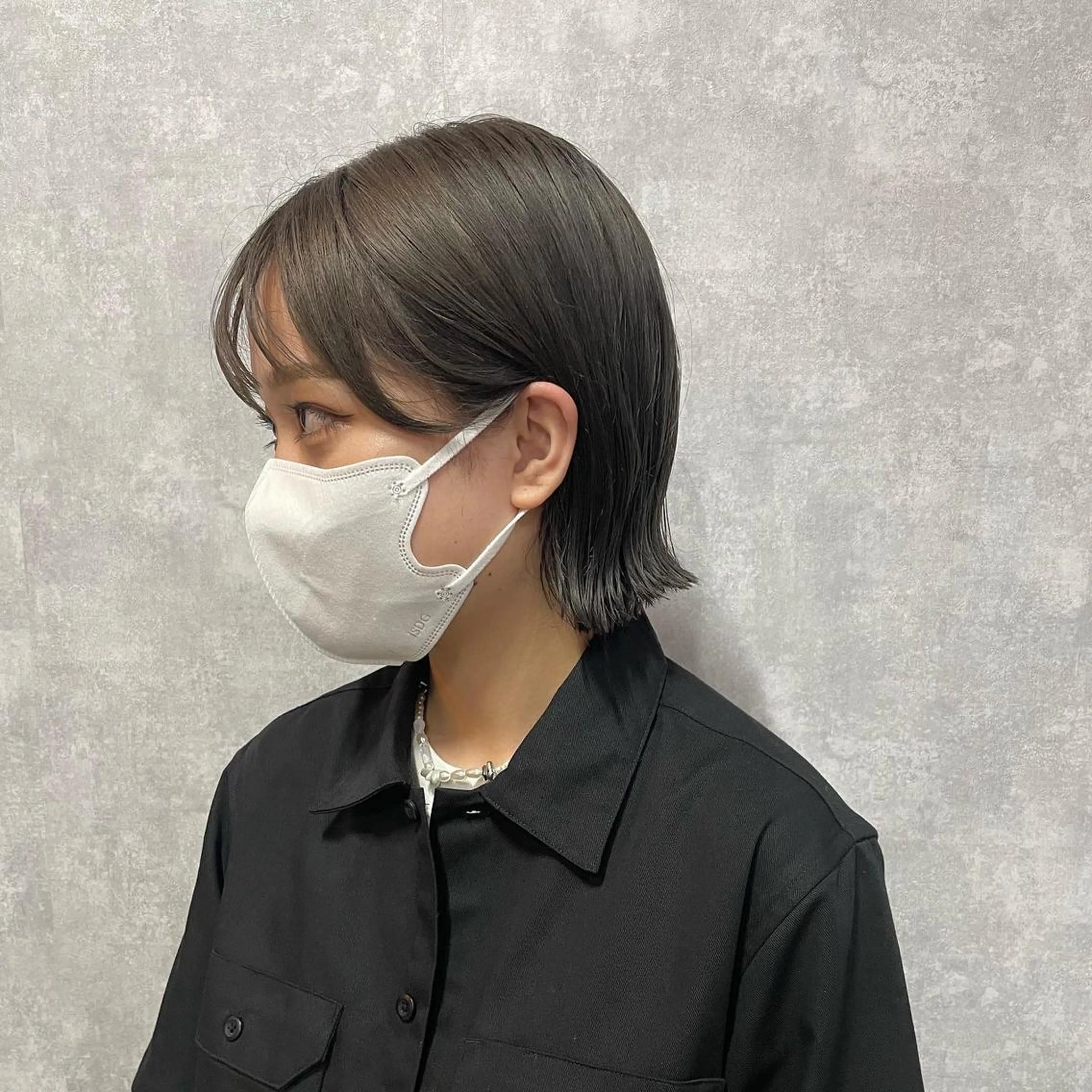 ショート 切りっぱなしボブ ショートボブ ハンサムショート 丸みショート アッシュ カット トリートメント C’LD hair  produce /シールドヘア所属・モテ髪/ボブ/ショー ト/アダチフウトのヘアスタイル