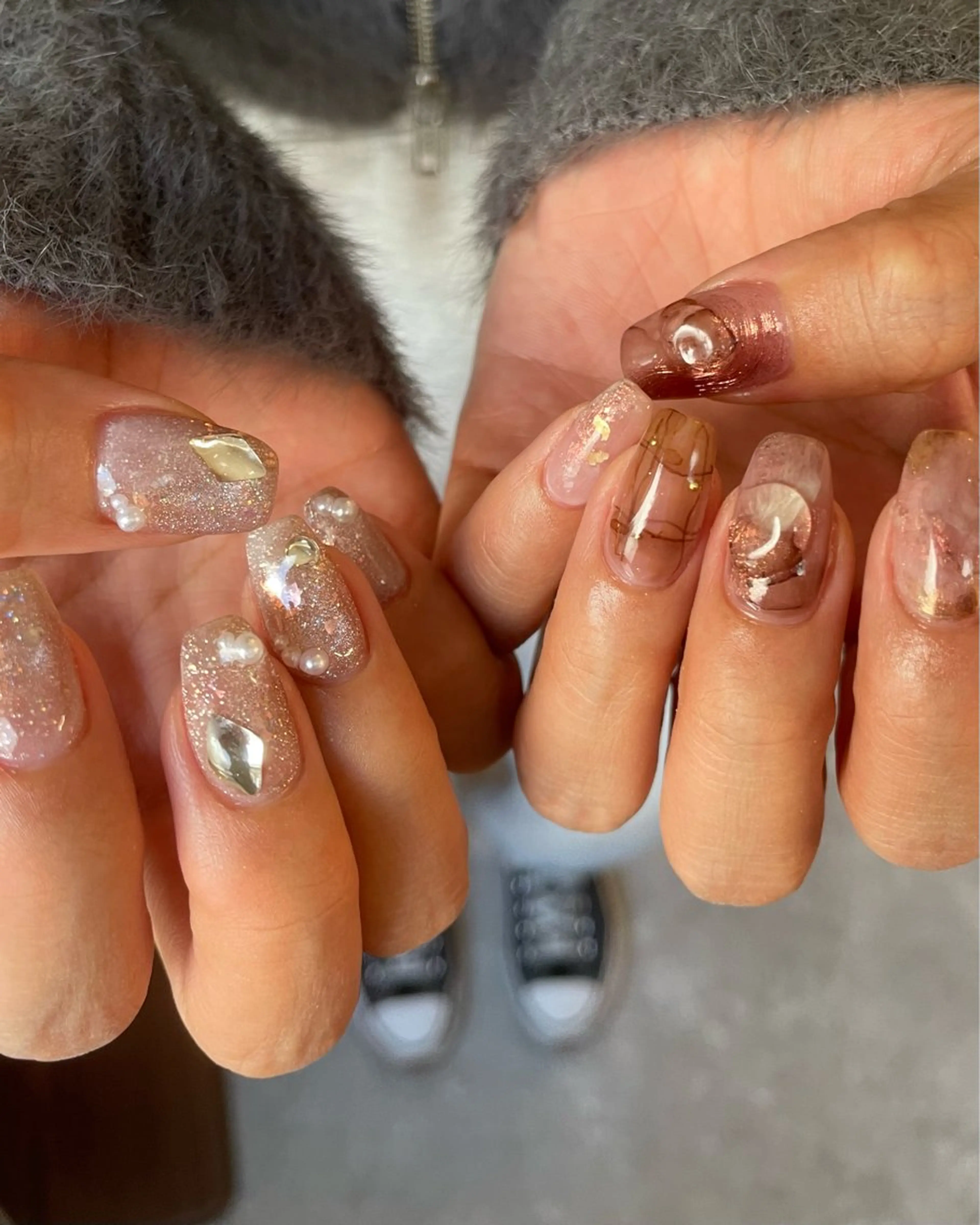 ネイル ニュアンスネイル ハンドネイル ネイルサロン Noëlのネイルデザイン