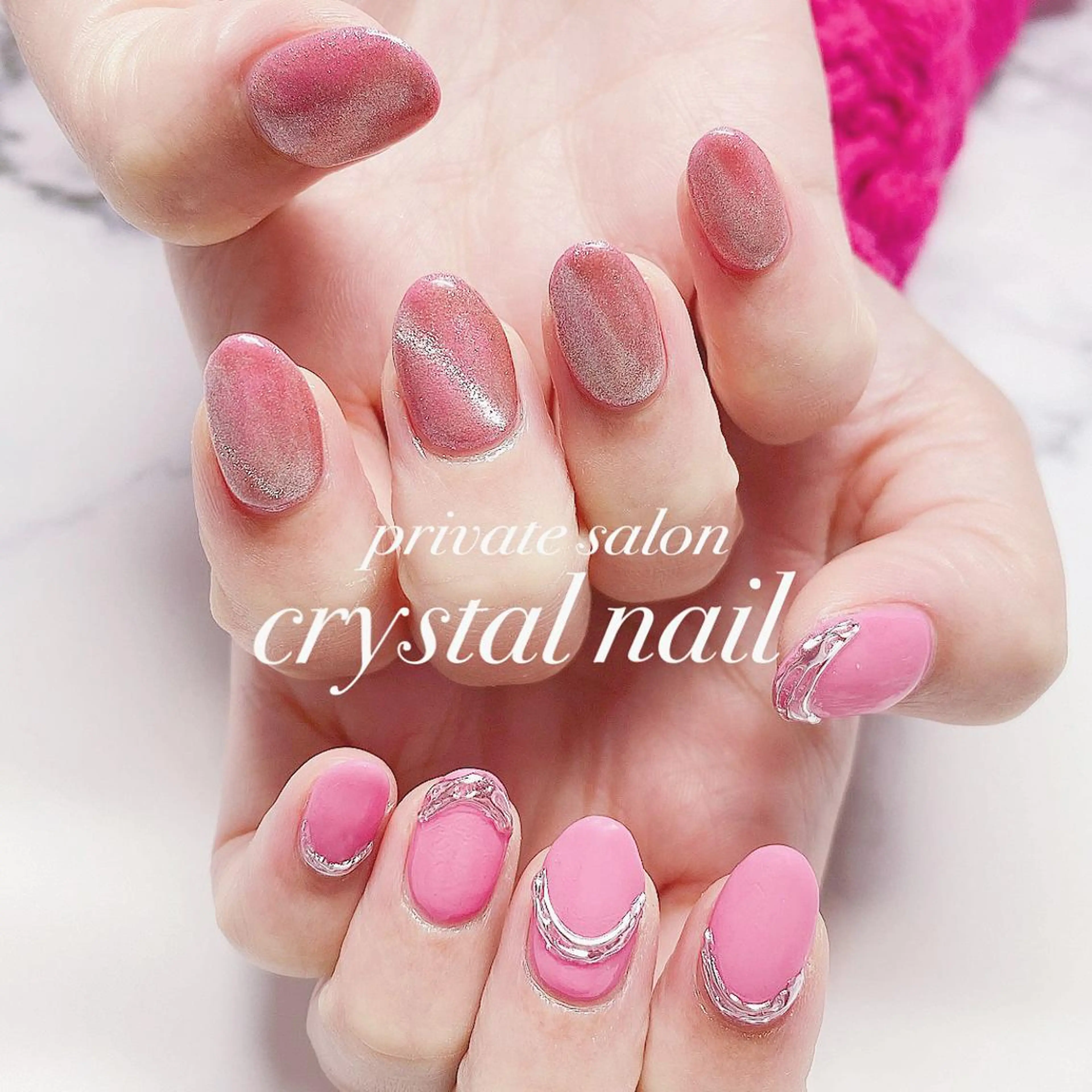 ネイル Crystal Nailのネイルデザイン