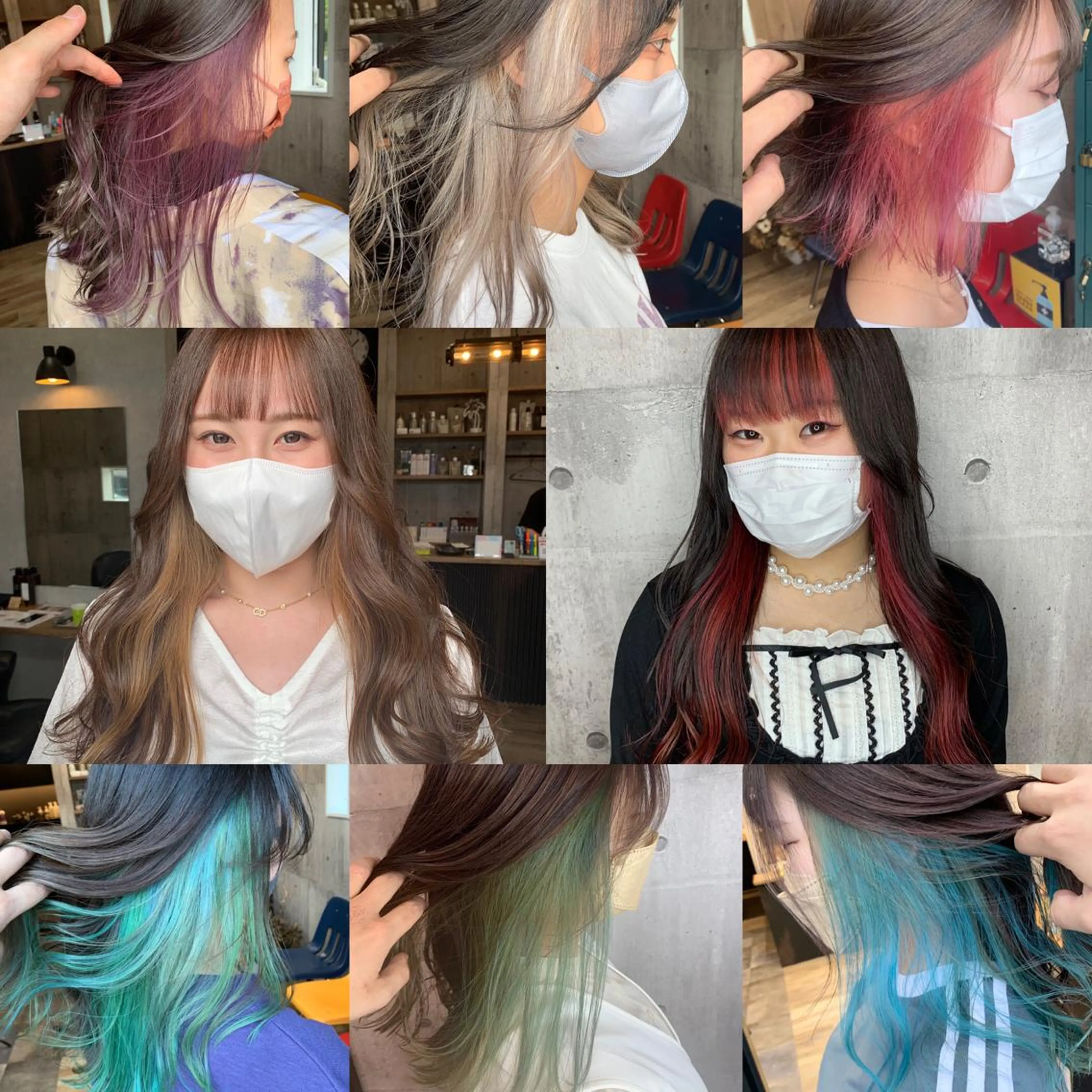 ミディアム カット ヘアカラー トリートメント Welila by haku所属・Yuuki ウェリラバイハクのヘアスタイル