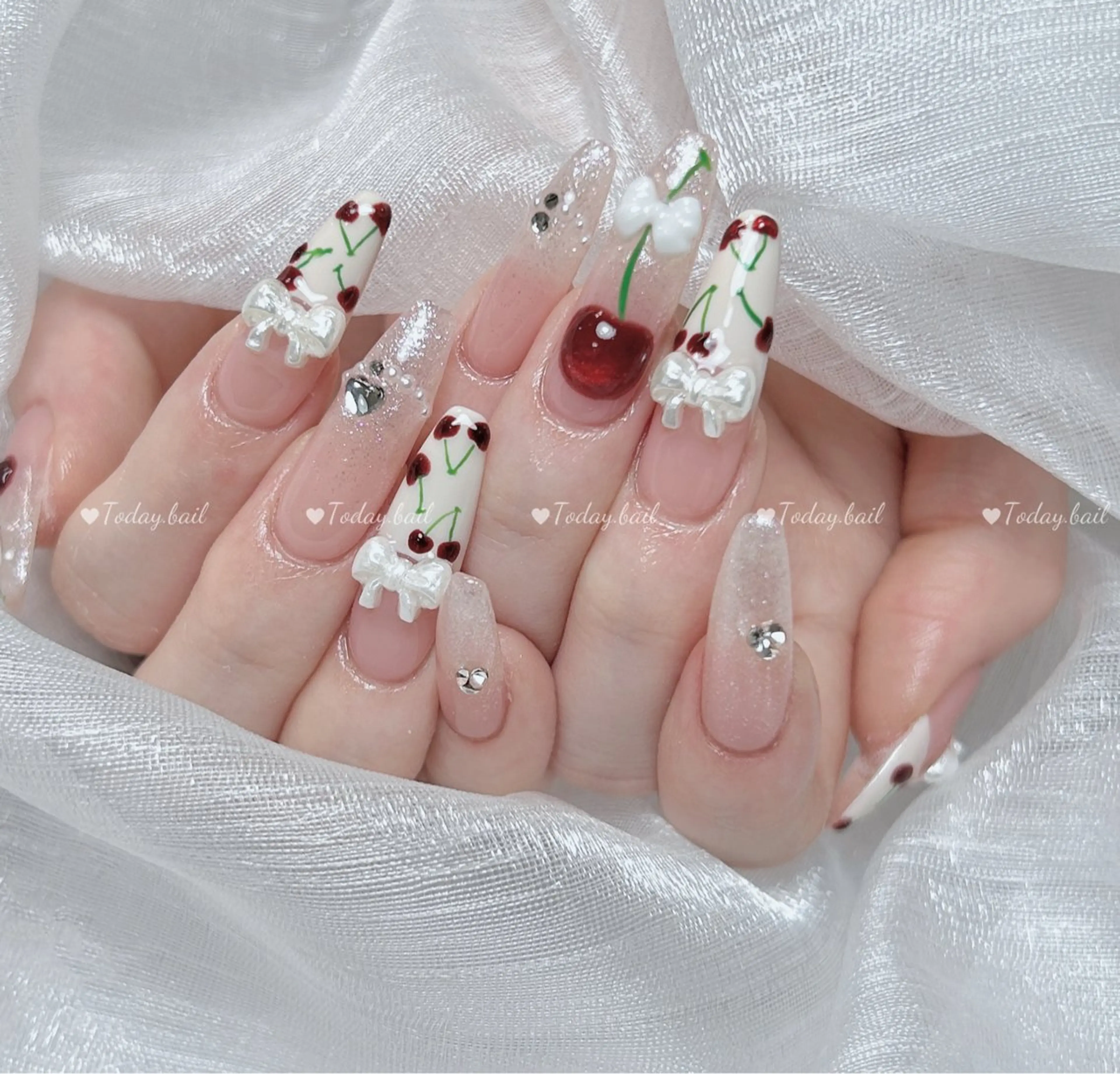 ネイル ハンドネイル 🎀Today nail💅のネイルデザイン