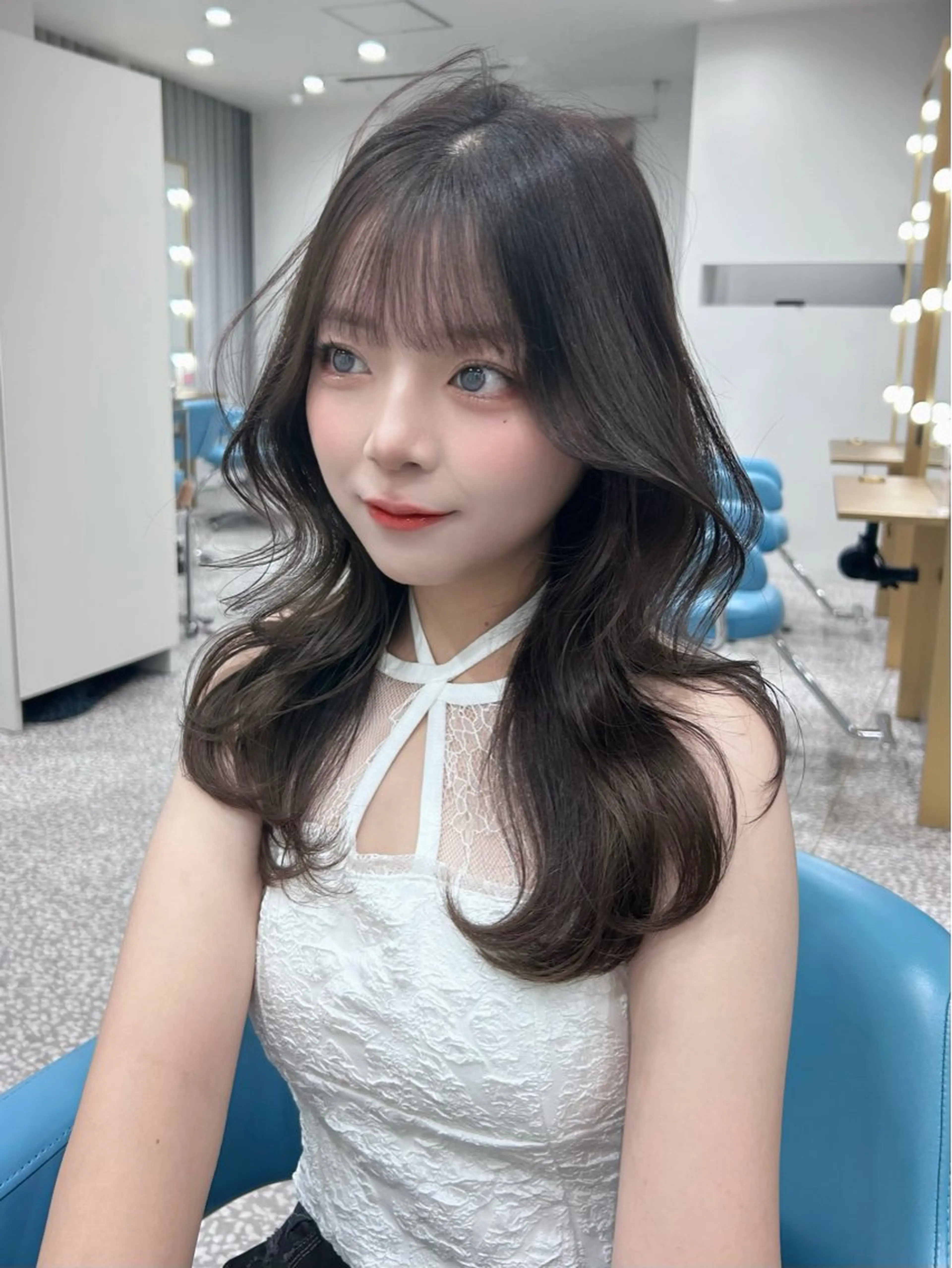 ミディアム 荒木 桜のヘアスタイル