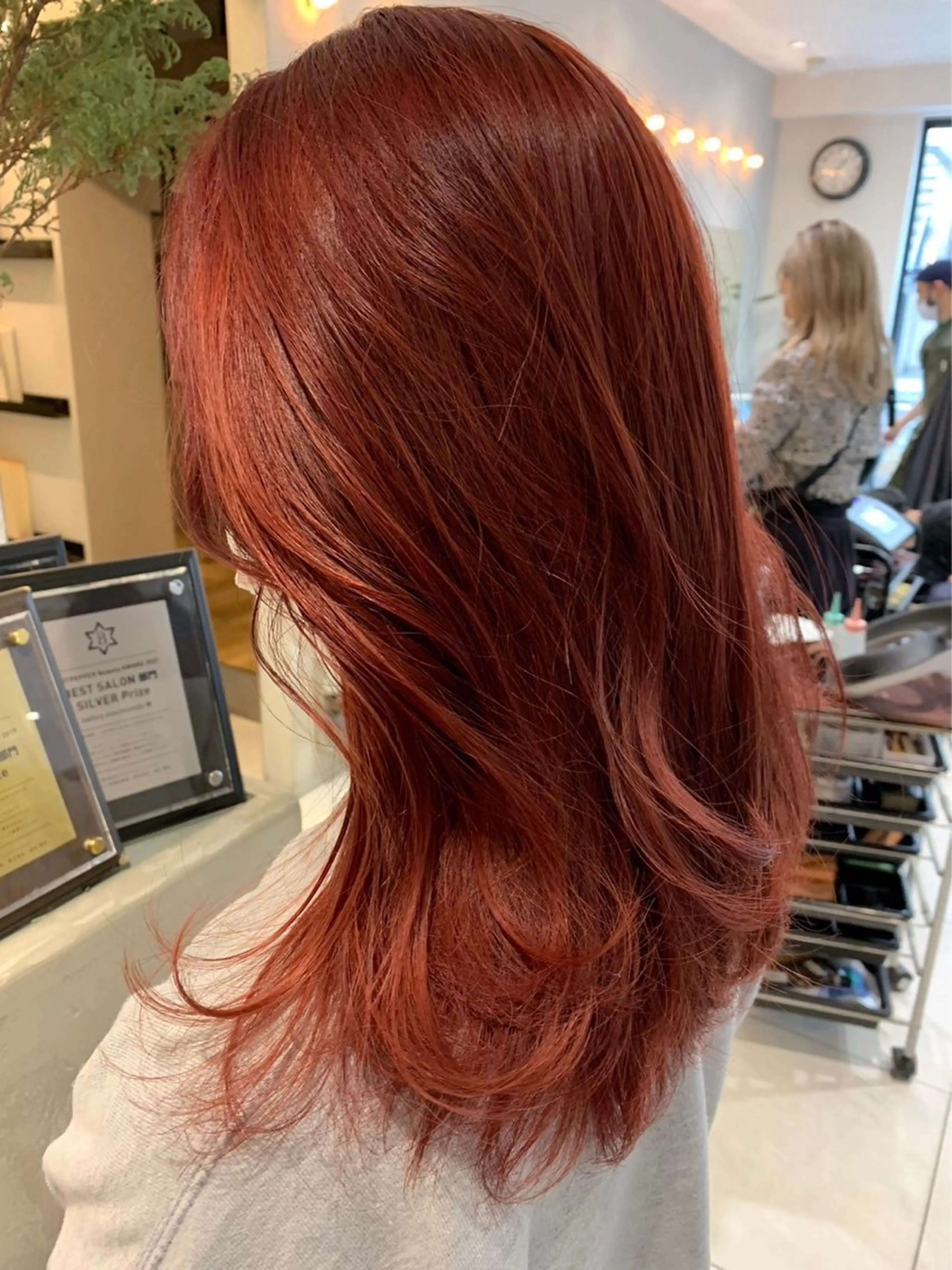 セミロング カラー ナチュラル×透明感 /kazutoのヘアスタイル