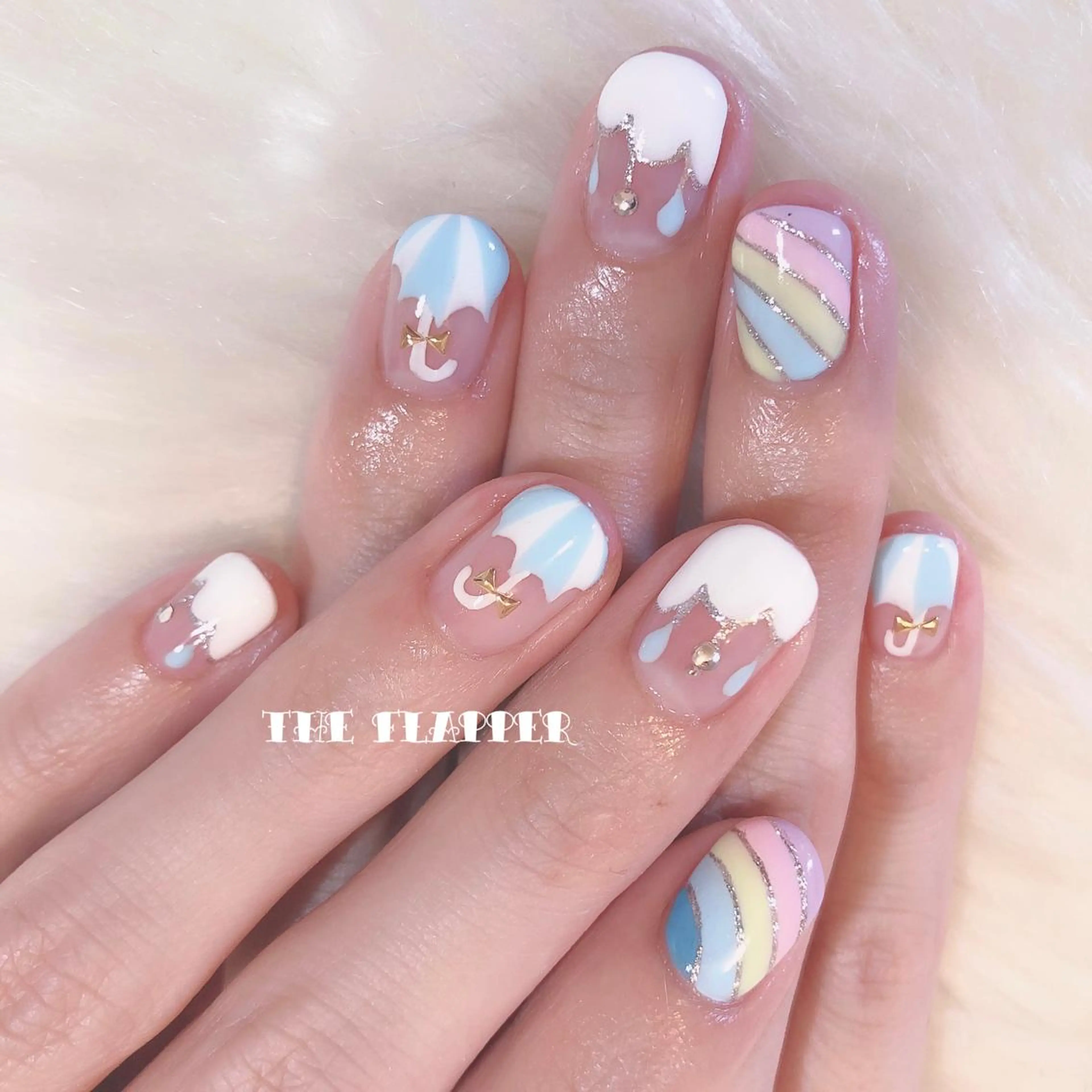 ネイル 持ち込み ハンドネイル フットネイル NailStudio THE FLAPPER所属・THE FLAPPERのネイルデザイン
