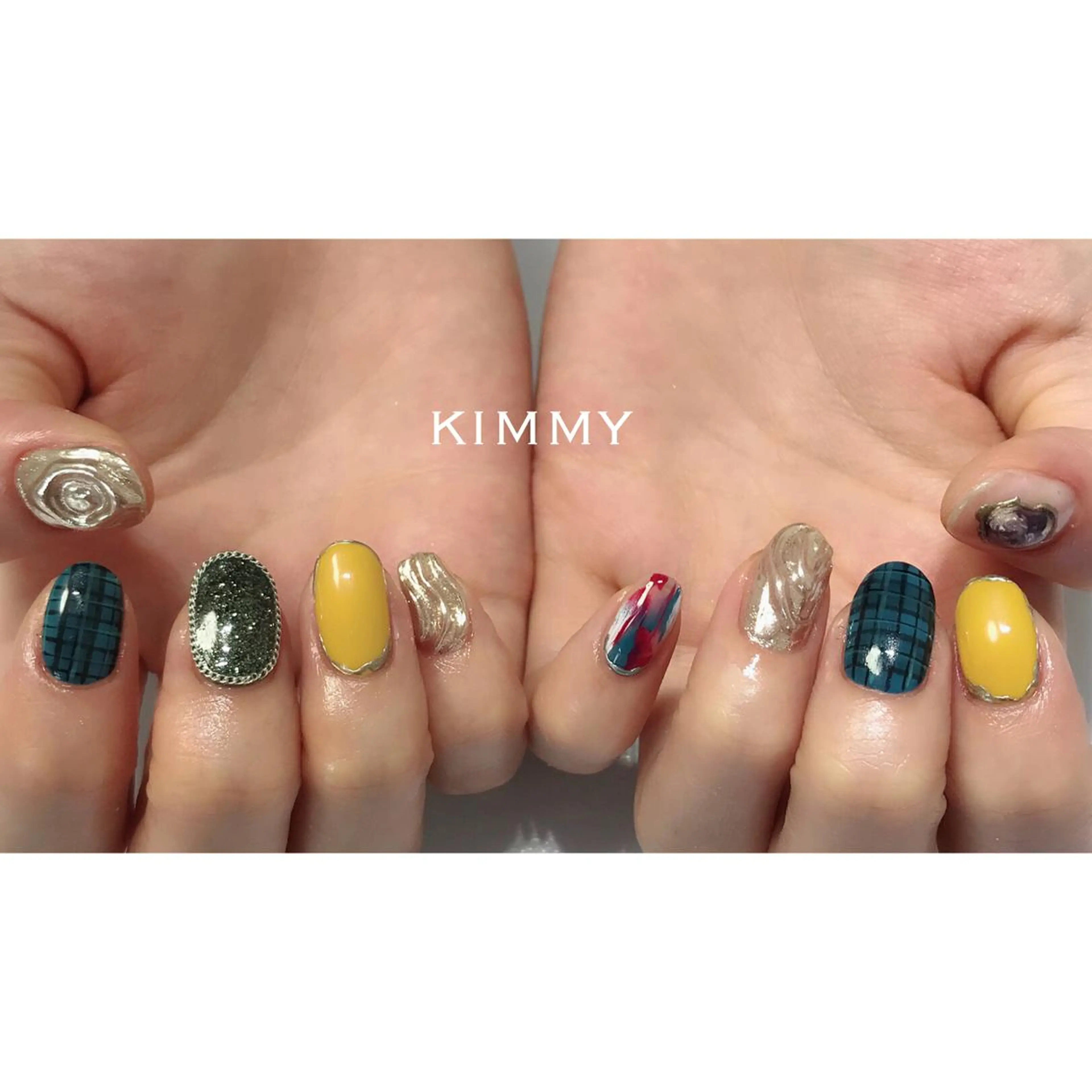 ネイル ハンドネイル kimmy nailsのネイルデザイン