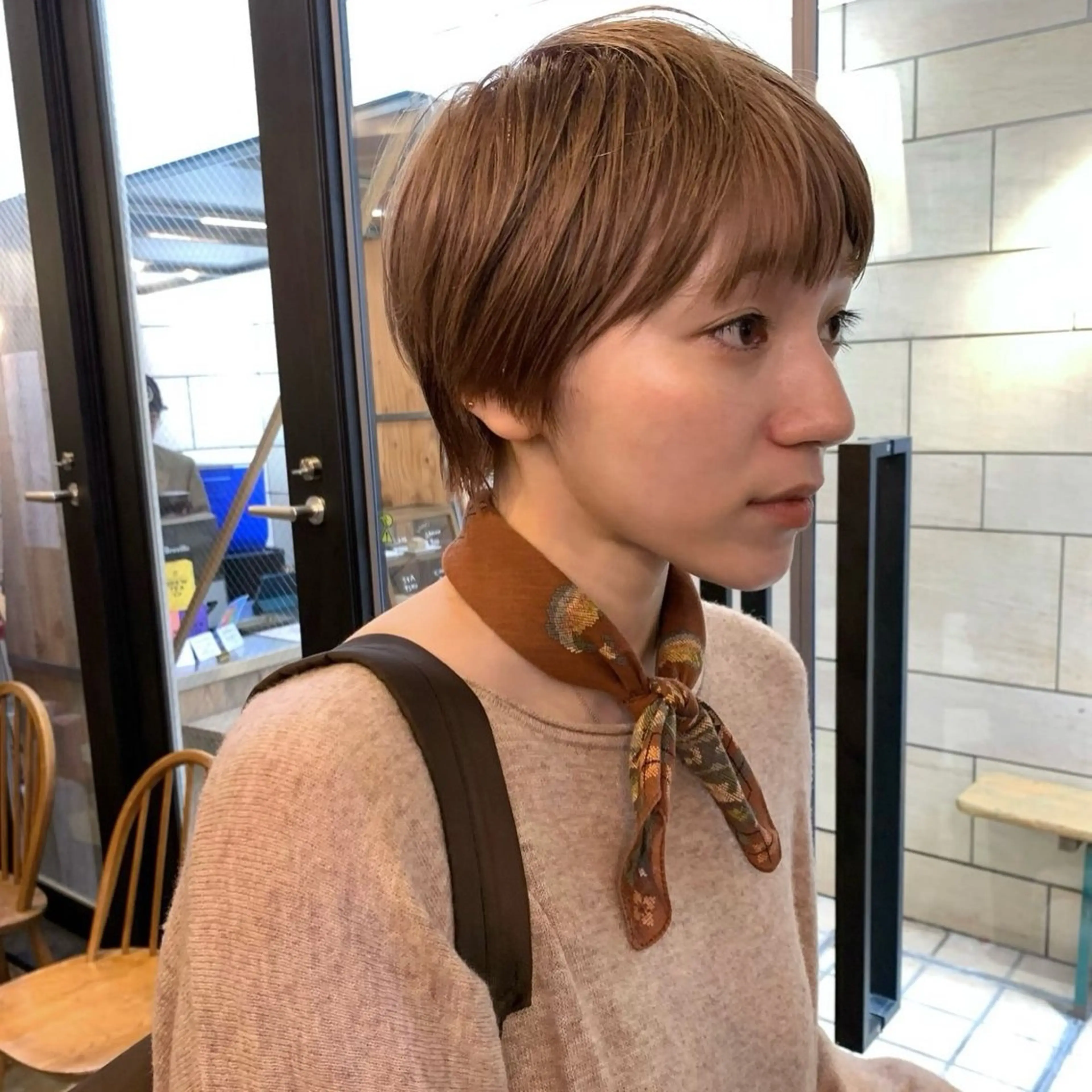 ショート ショートヘア 渋谷/原宿/メンズ/ コヤマトモヤのヘアスタイル