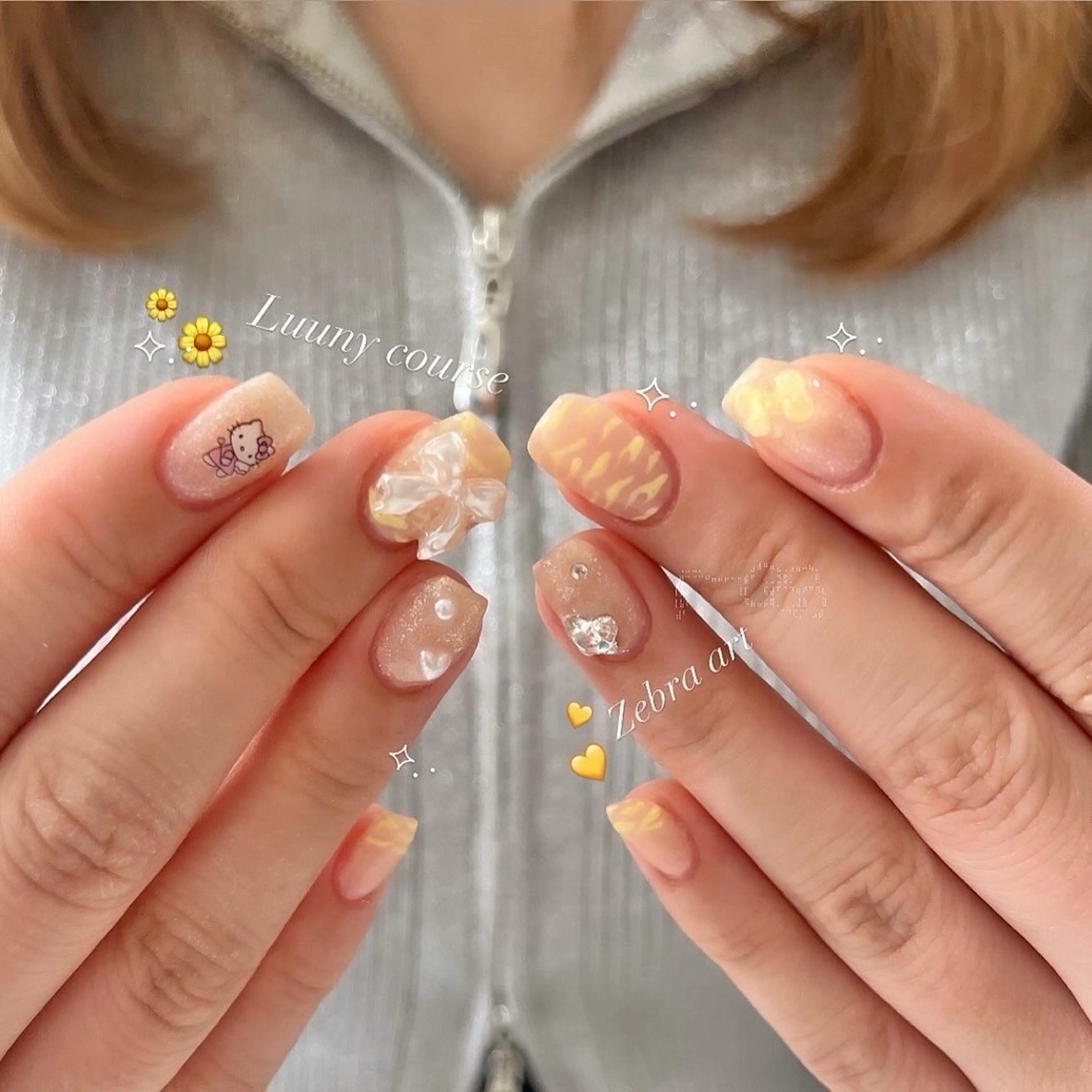 ネイル ハンドネイル Luuny nailのネイルデザイン