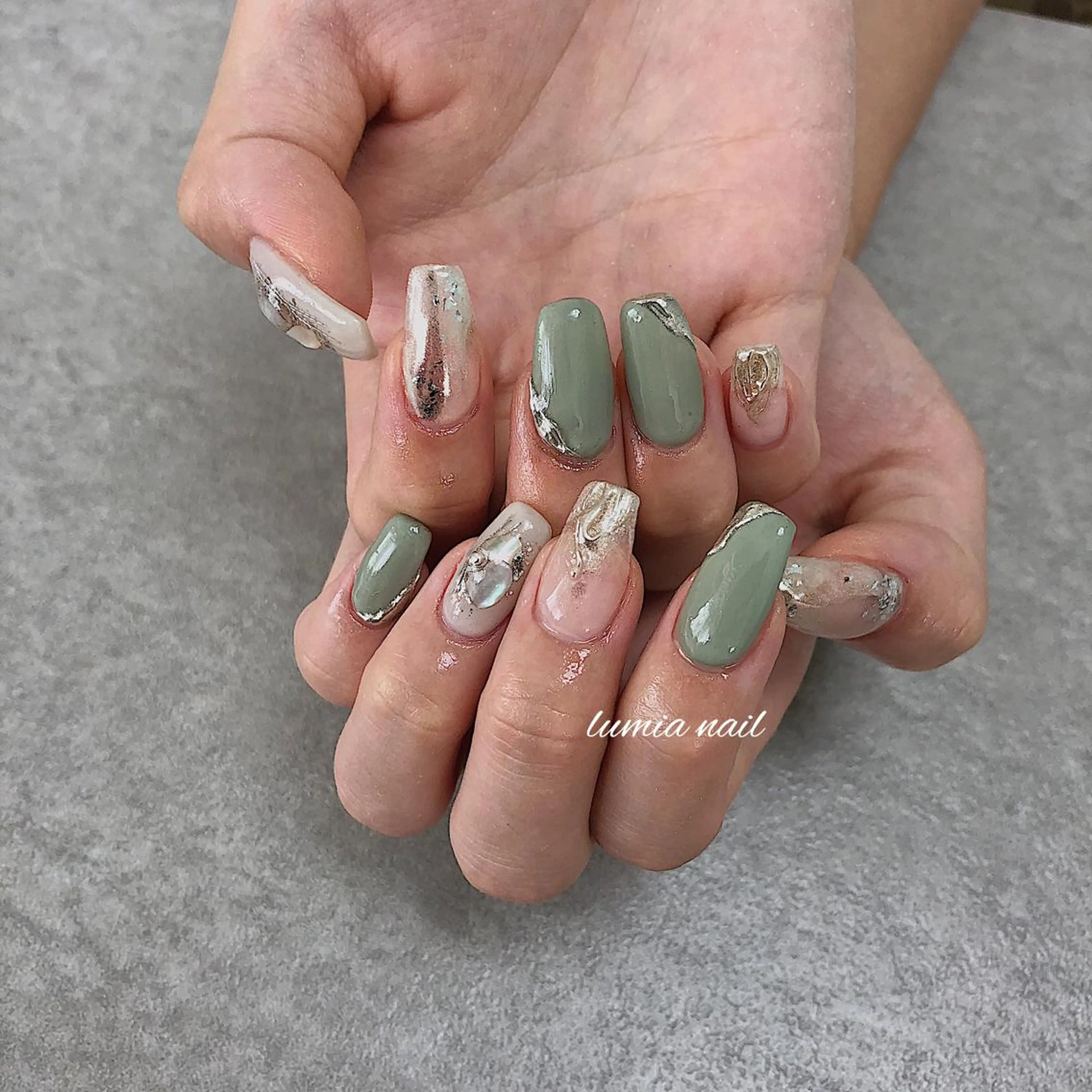 ネイル nail&eyelash Rine所属・Rine 放出 (リネ)のネイルデザイン