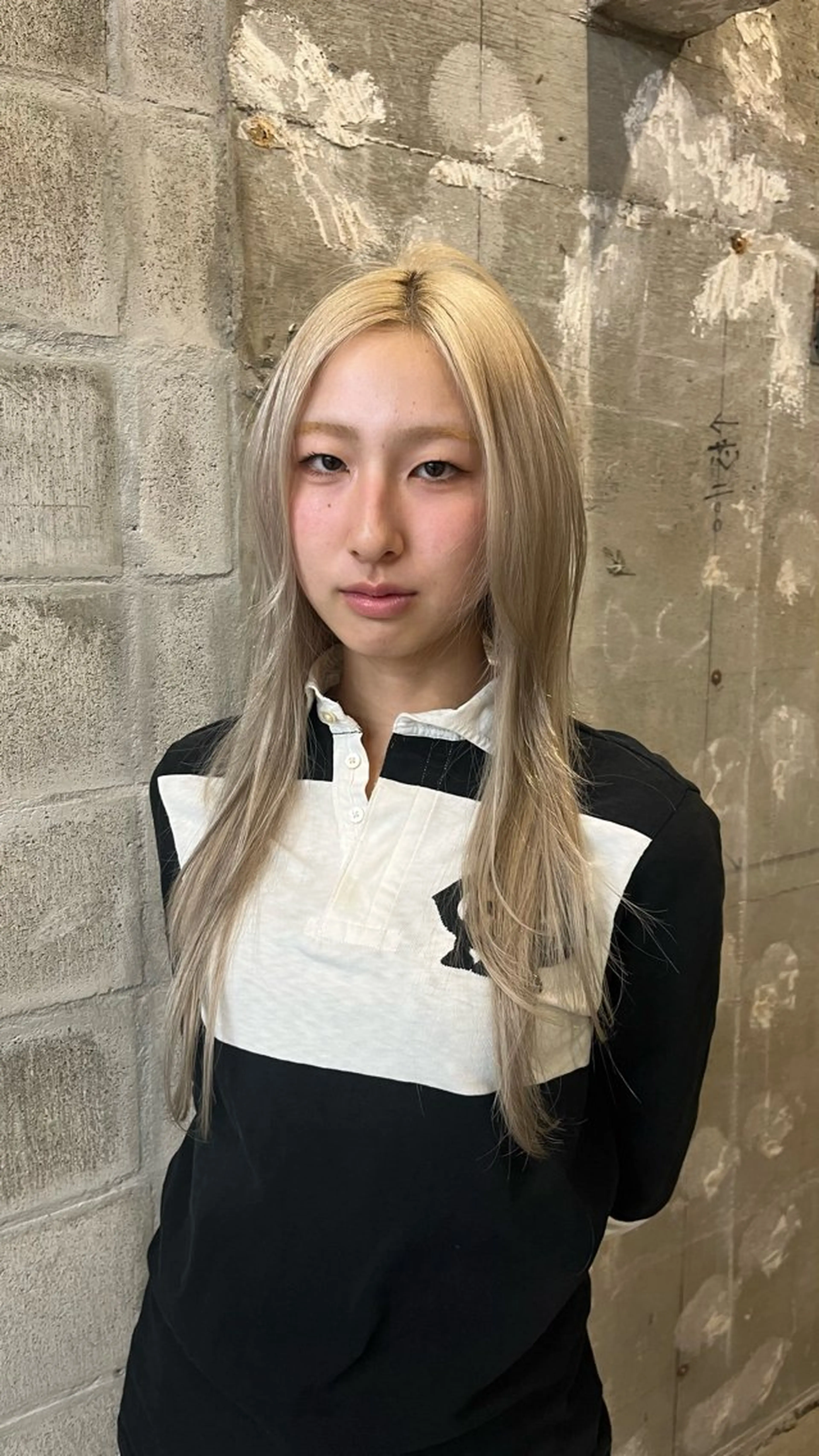 ロング カット riko／ SYS by fitのヘアスタイル