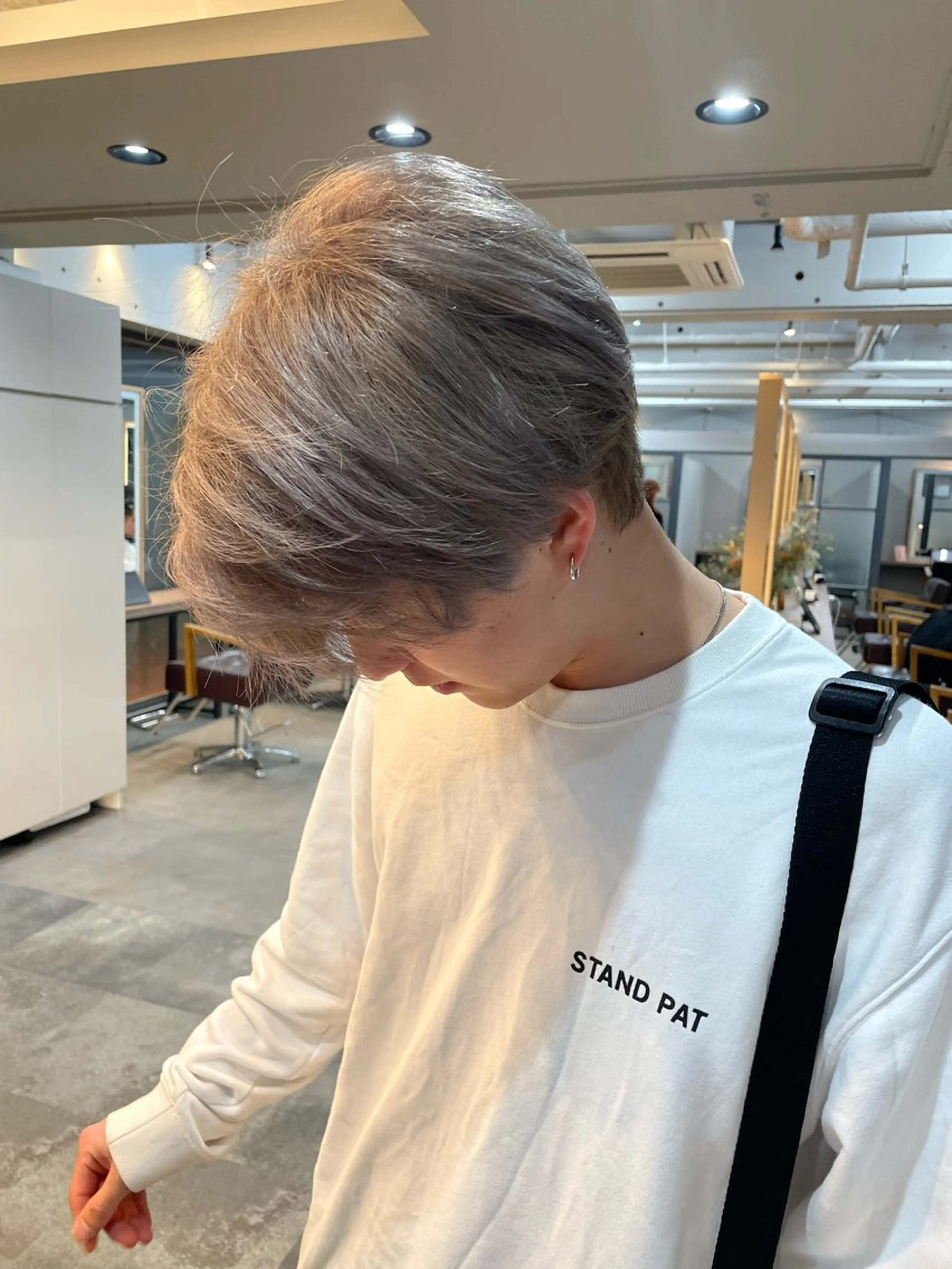 メンズ ヘアカラー 髪質改善カラー🫧 横浜/liberteのヘアスタイル