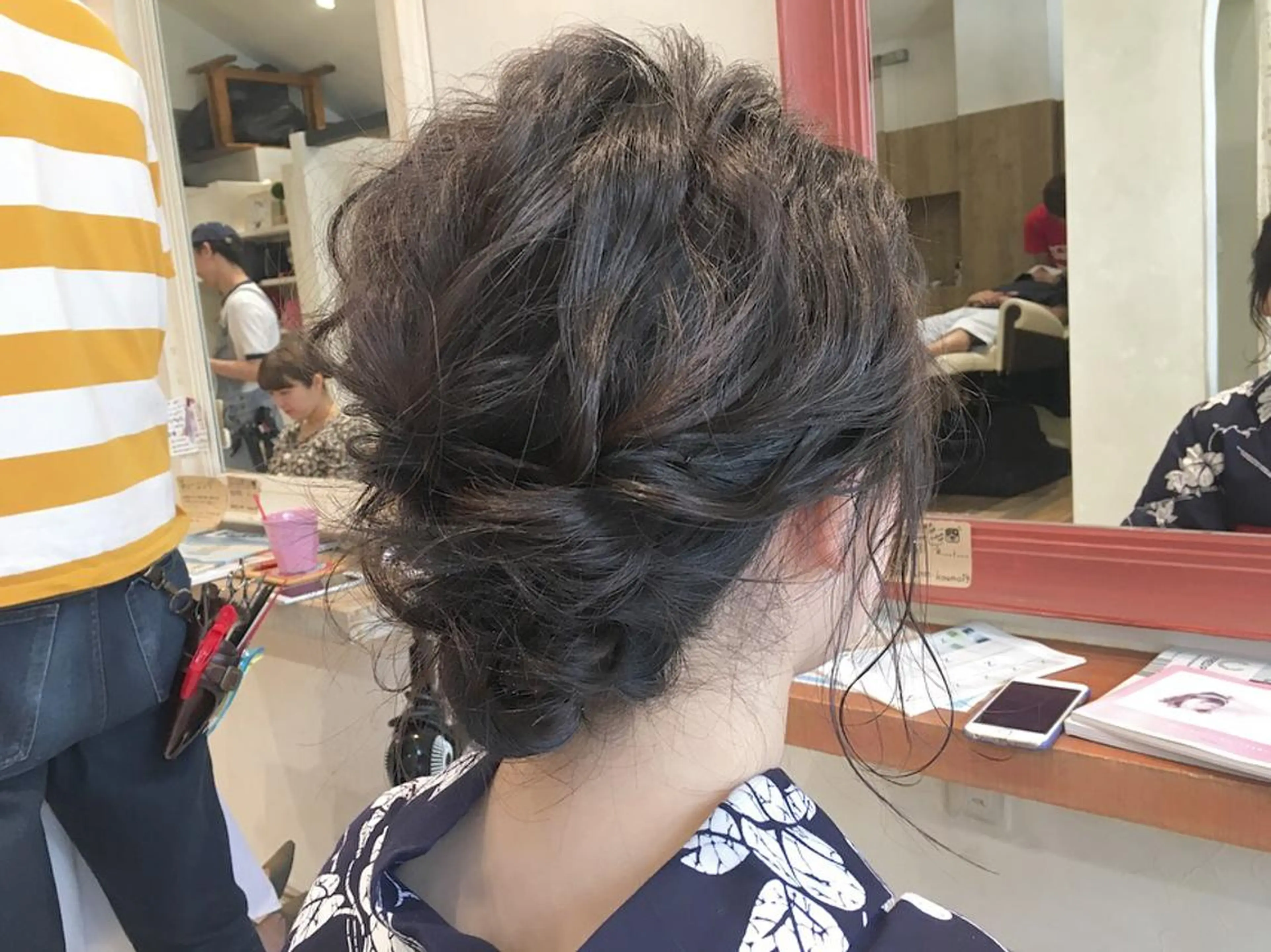 ミディアム ヘアアレンジ nakahara madokaのヘアスタイル