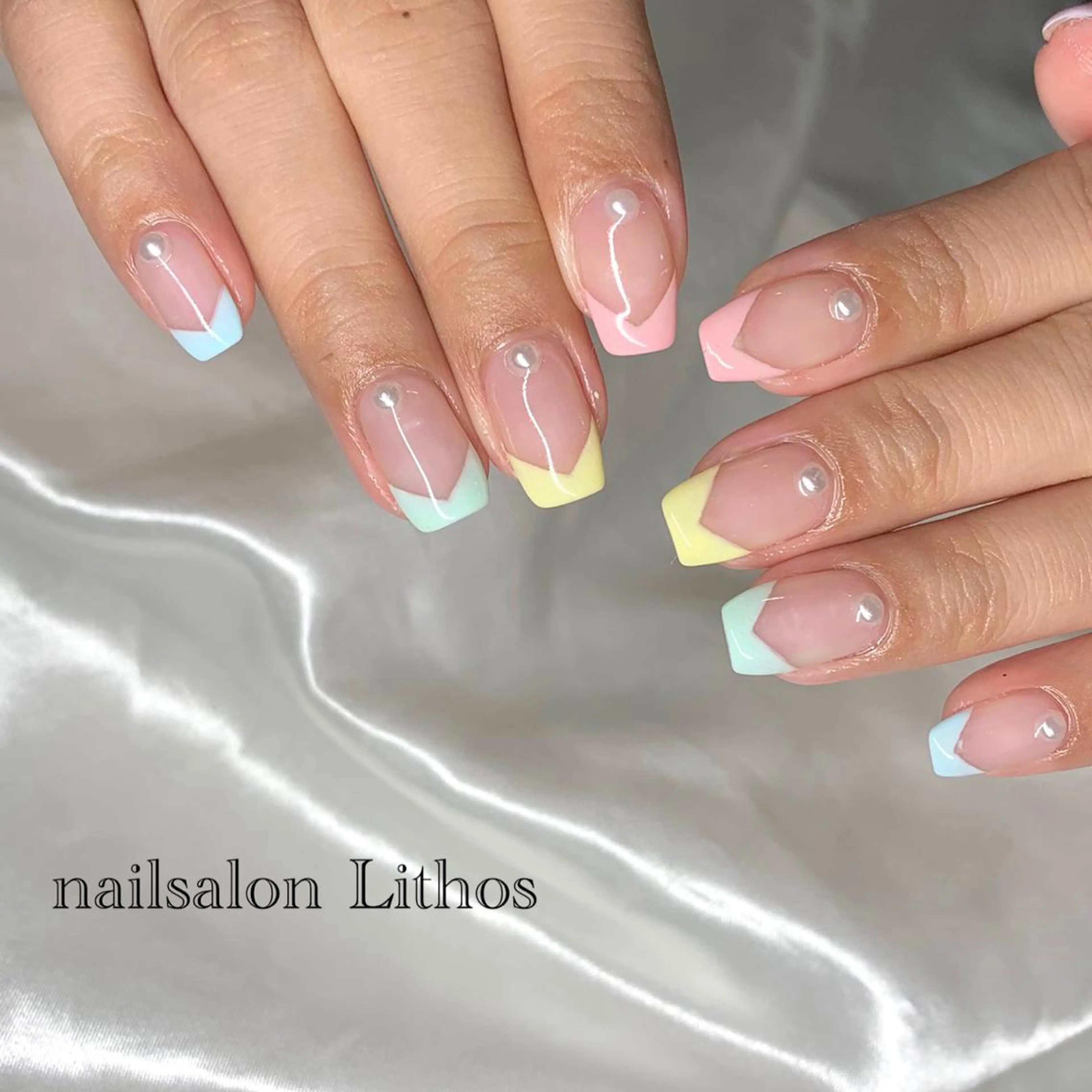 ネイル ハンドネイル nailsalon Lithos所属・nailsalon Recontreのネイルデザイン