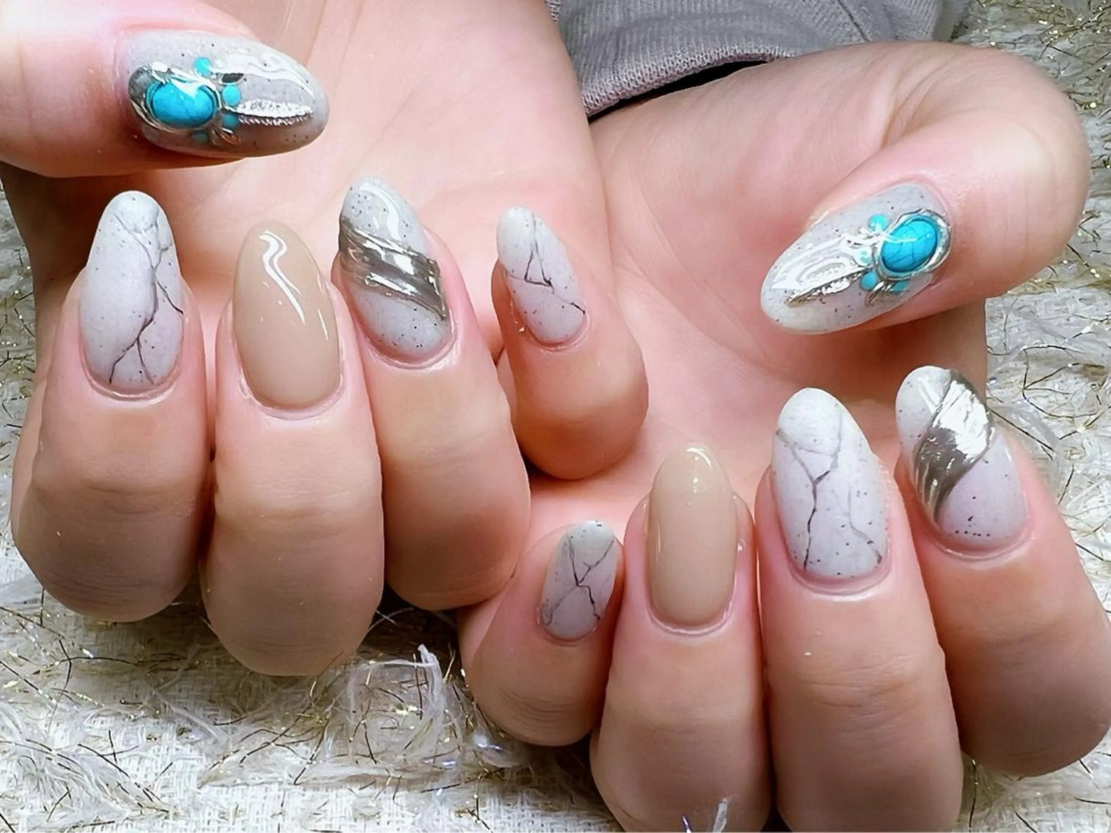 ネイル ハンドネイル 吉澤 圭のネイルデザイン