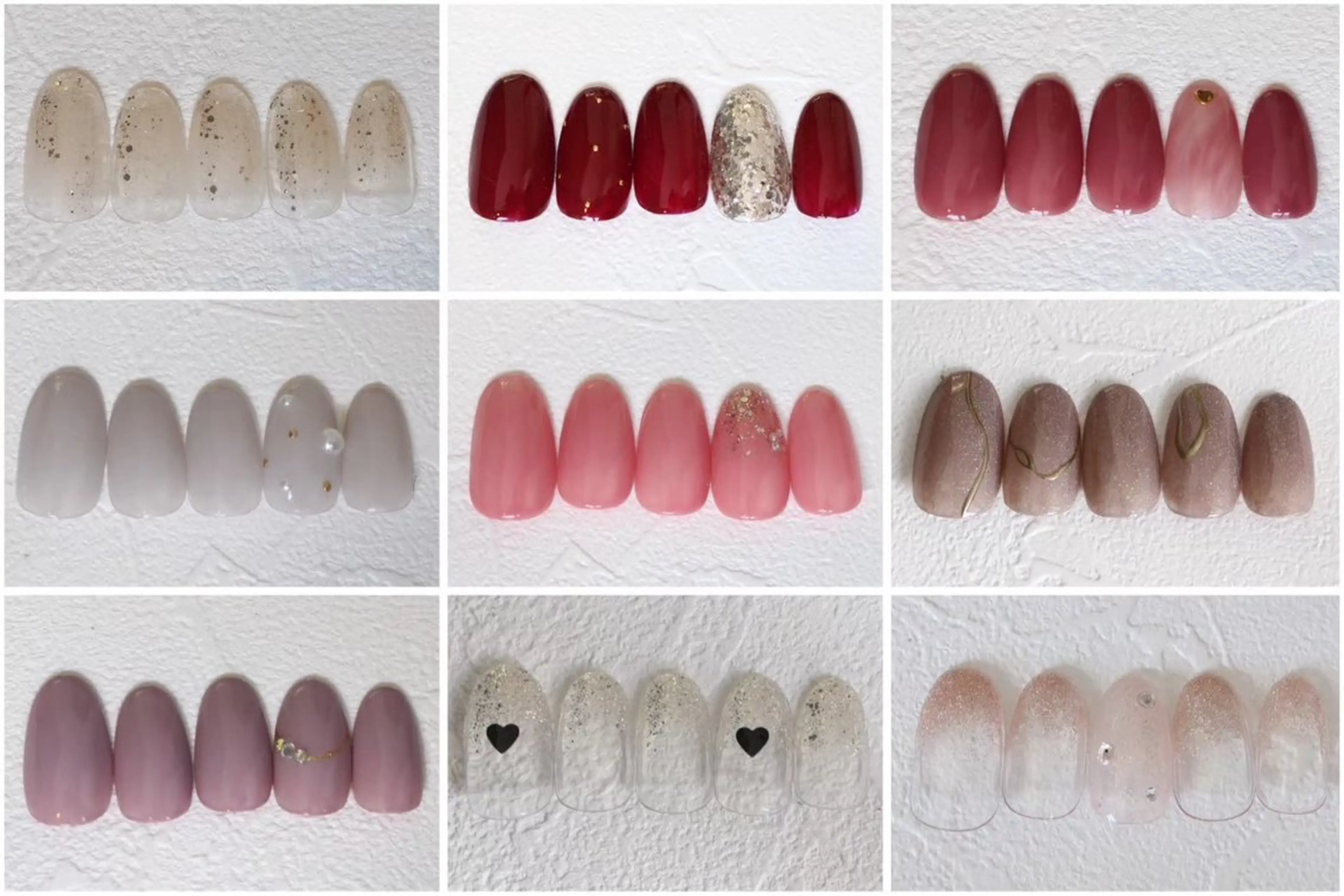 ネイル シンプルネイル クレアラルーチェ 広島店のネイルデザイン