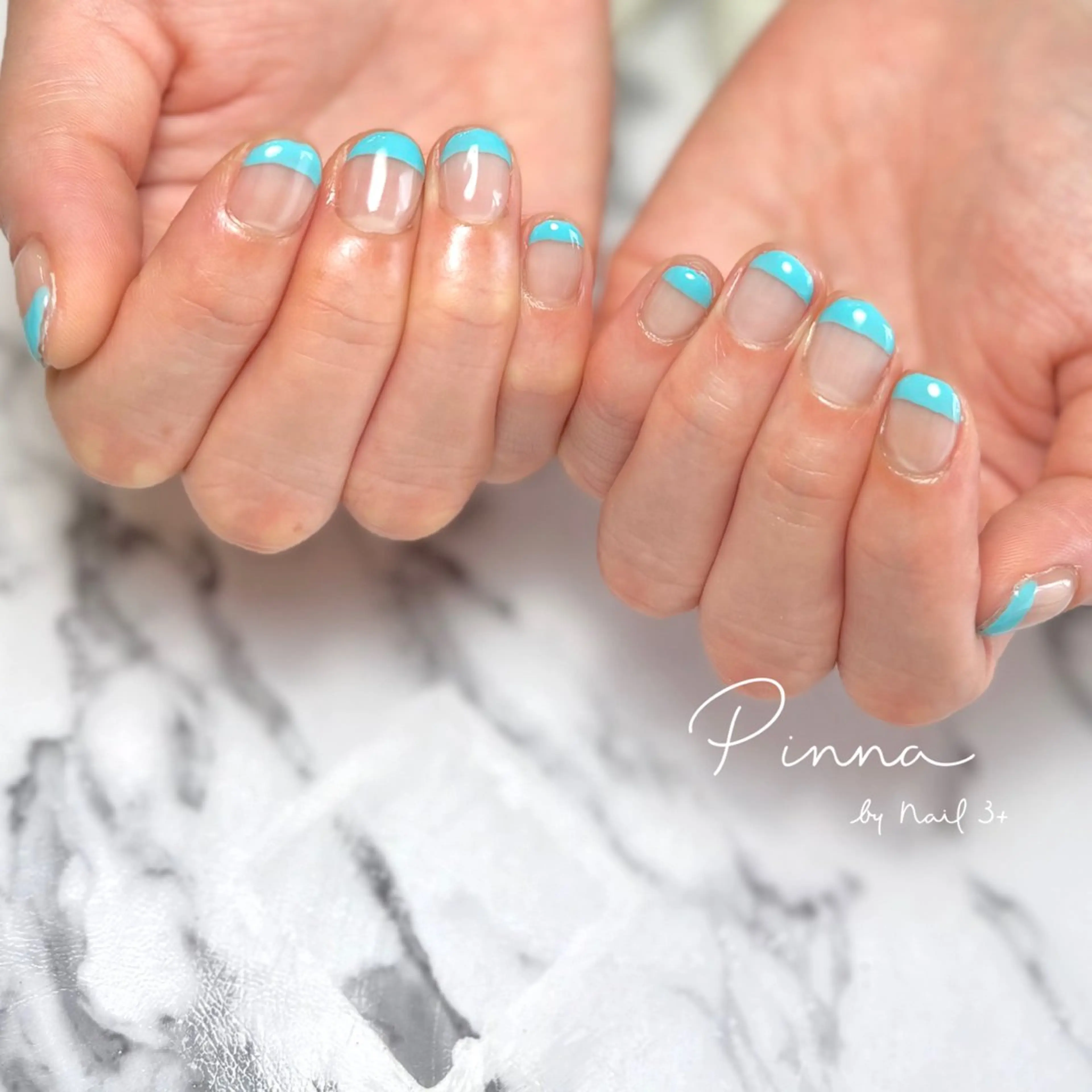 ネイル フレンチネイル Pinna by nail3+所属・Mayu 🌷🦋のネイルデザイン