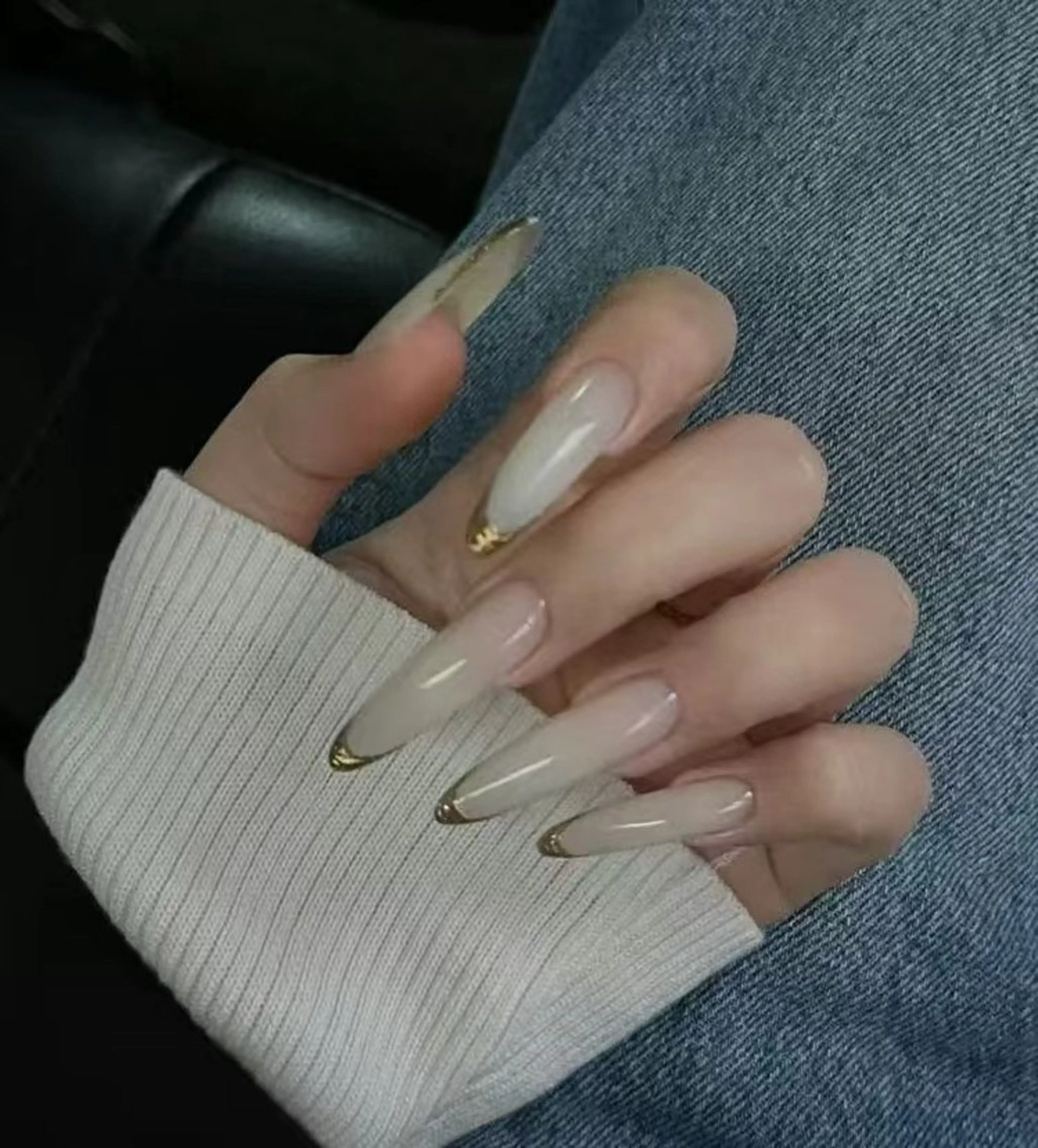 ネイル オーロラネイル フラワーネイル フットネイル フレンチネイル ジェルネイル ハンドネイル BabyYouMi ねねのネイルデザイン