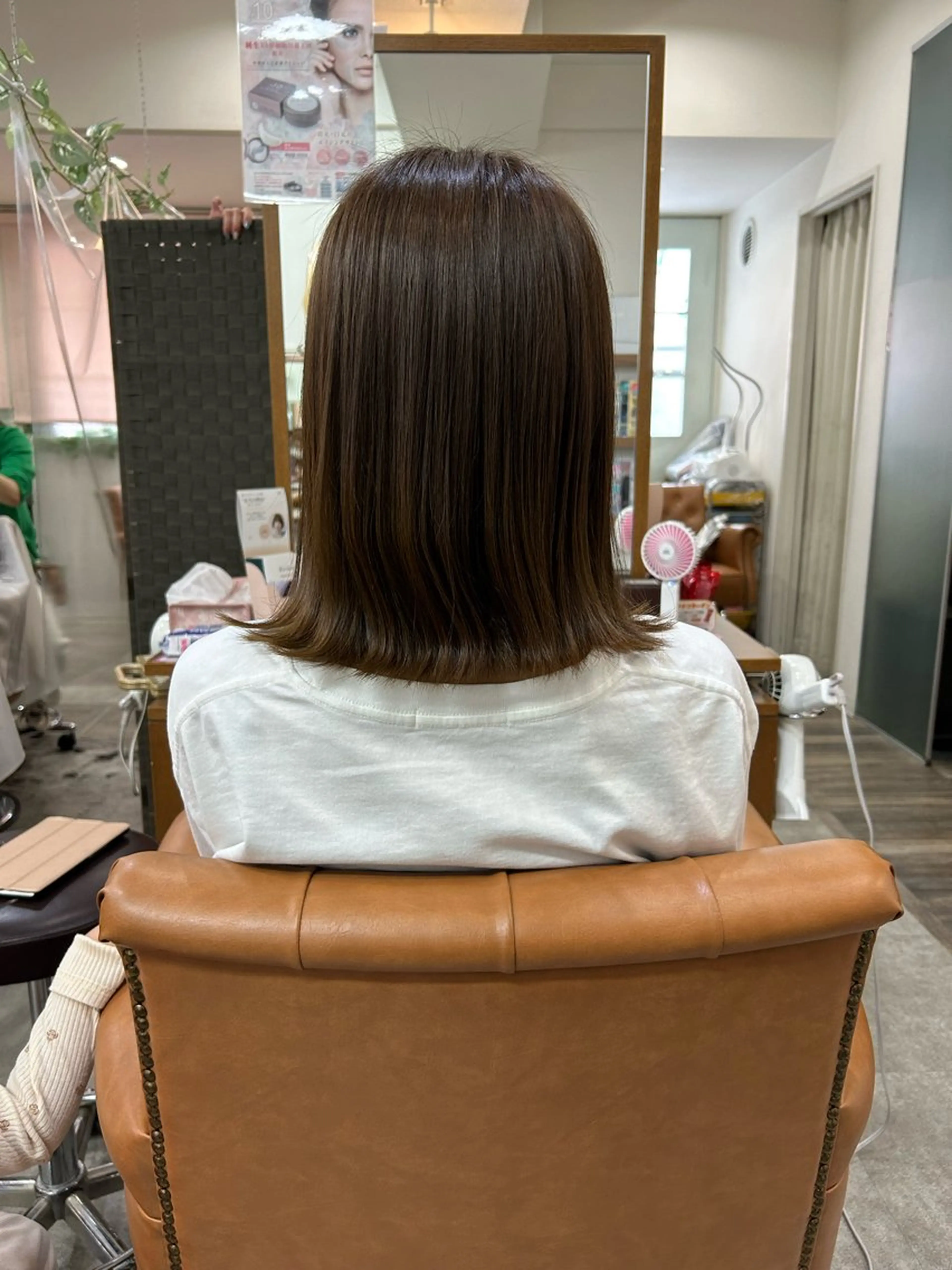 ミディアム カラー おおた きょうかのヘアスタイル
