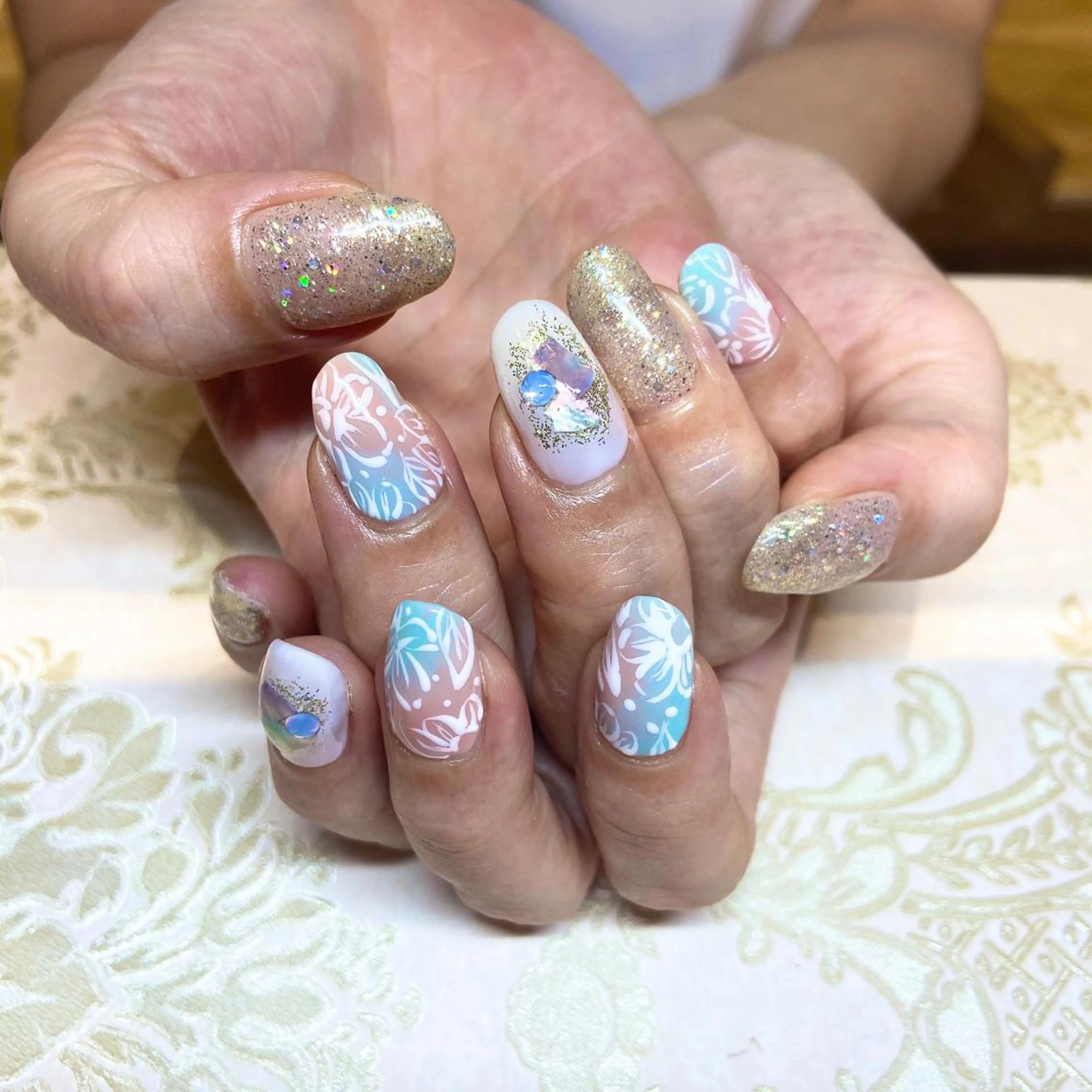 ネイル ハンドネイル happiness プライベートサロンのネイルデザイン