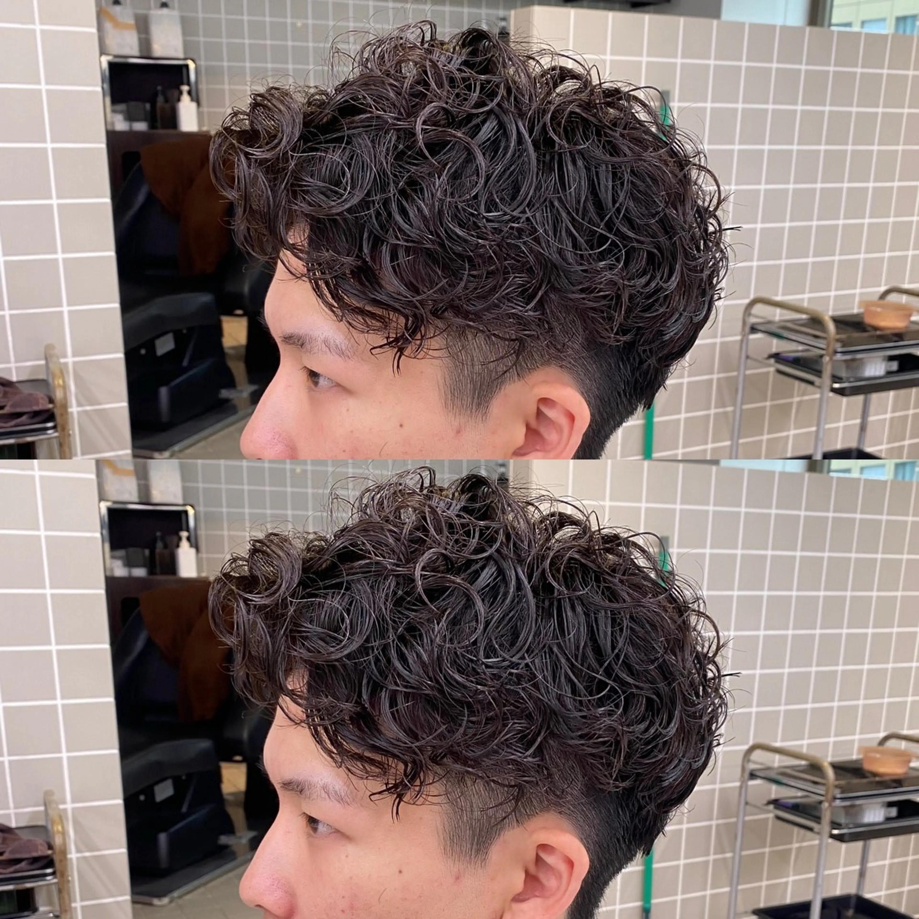 パーマ メンズ カット パーマ トリートメント 🔷似合わせのプロ KUMA🔷のヘアスタイル