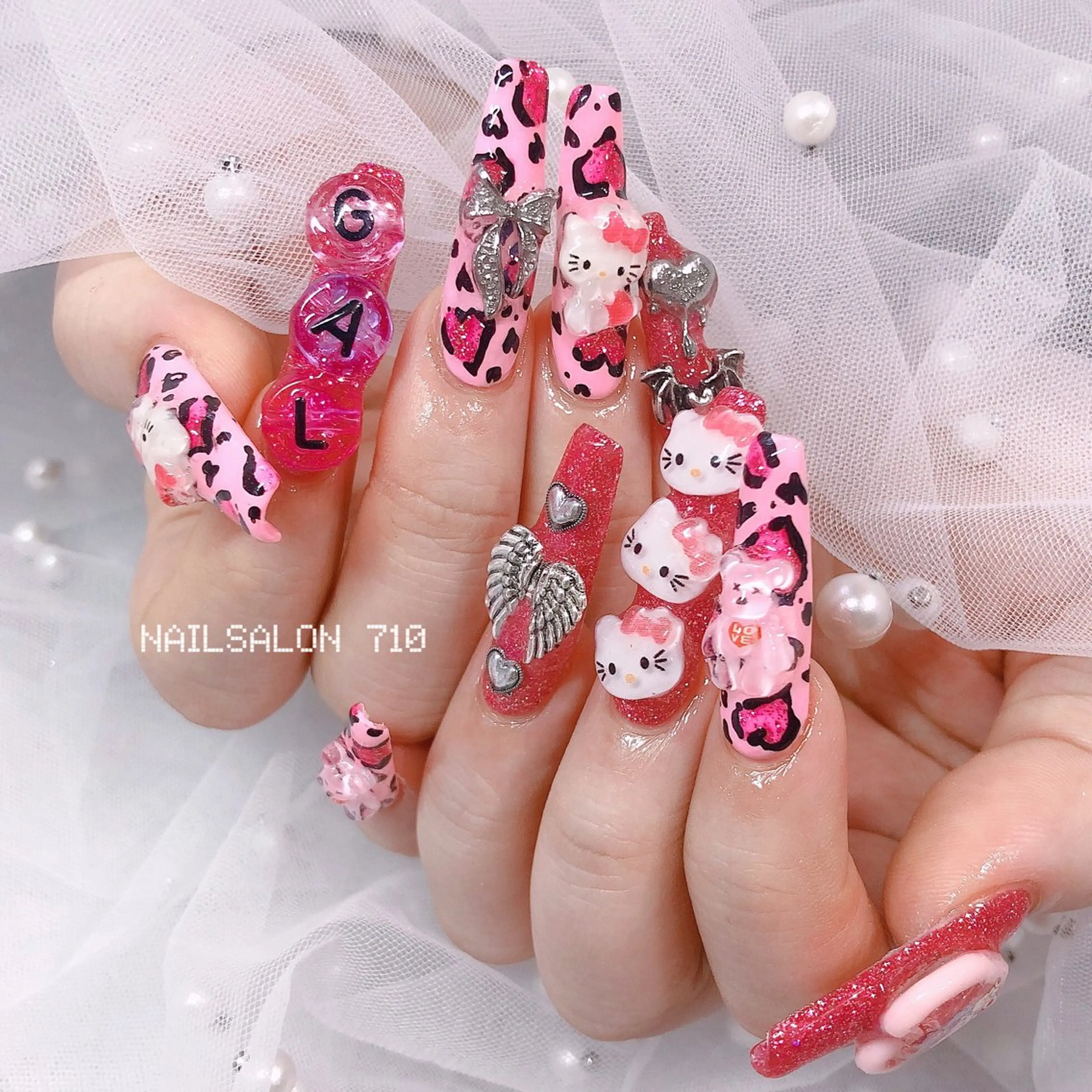 【初回オフ代無料】アートパーツ付け放題コース🎨13000円の写真