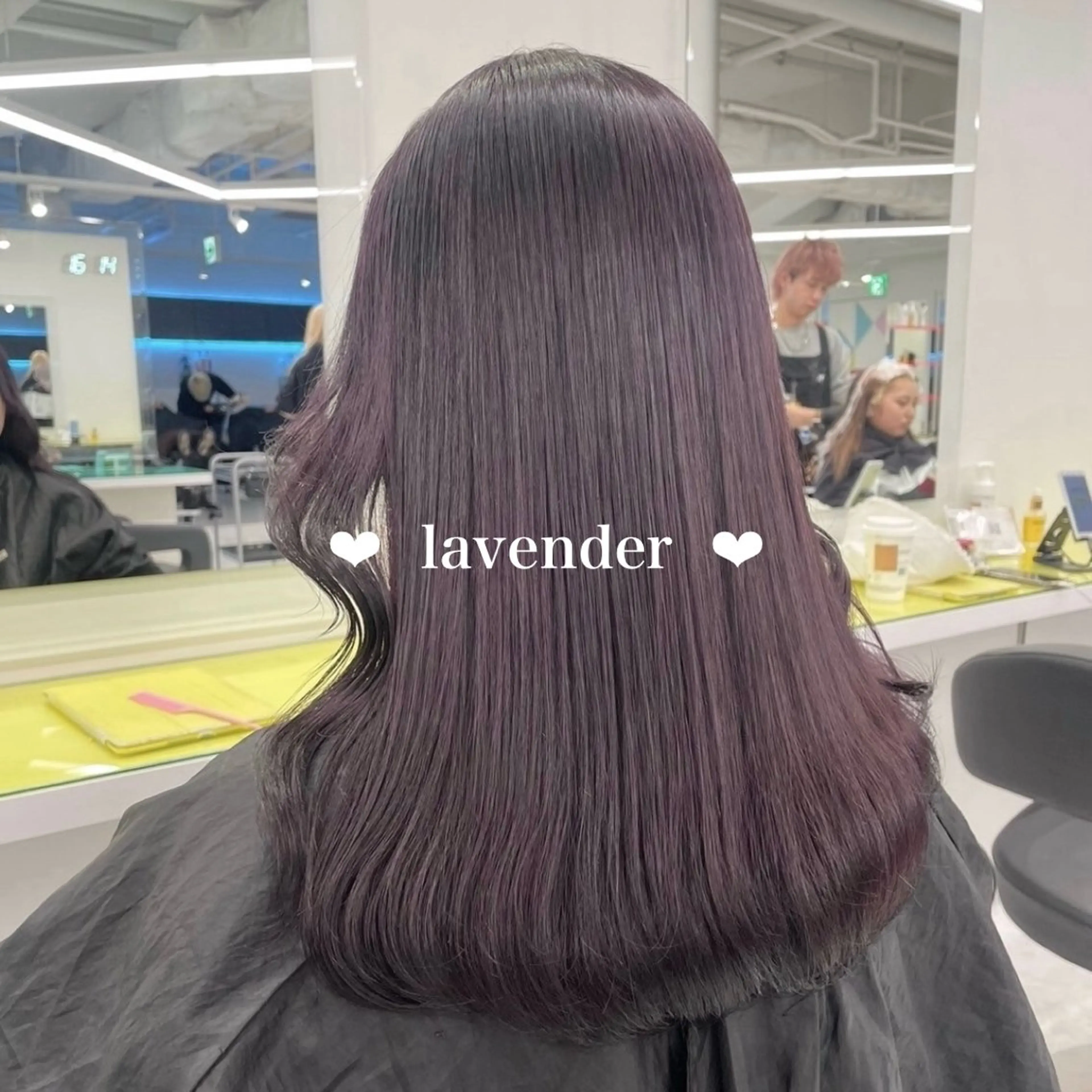 セミロング モテ艶韓国ヘア 🤍りんのヘアスタイル