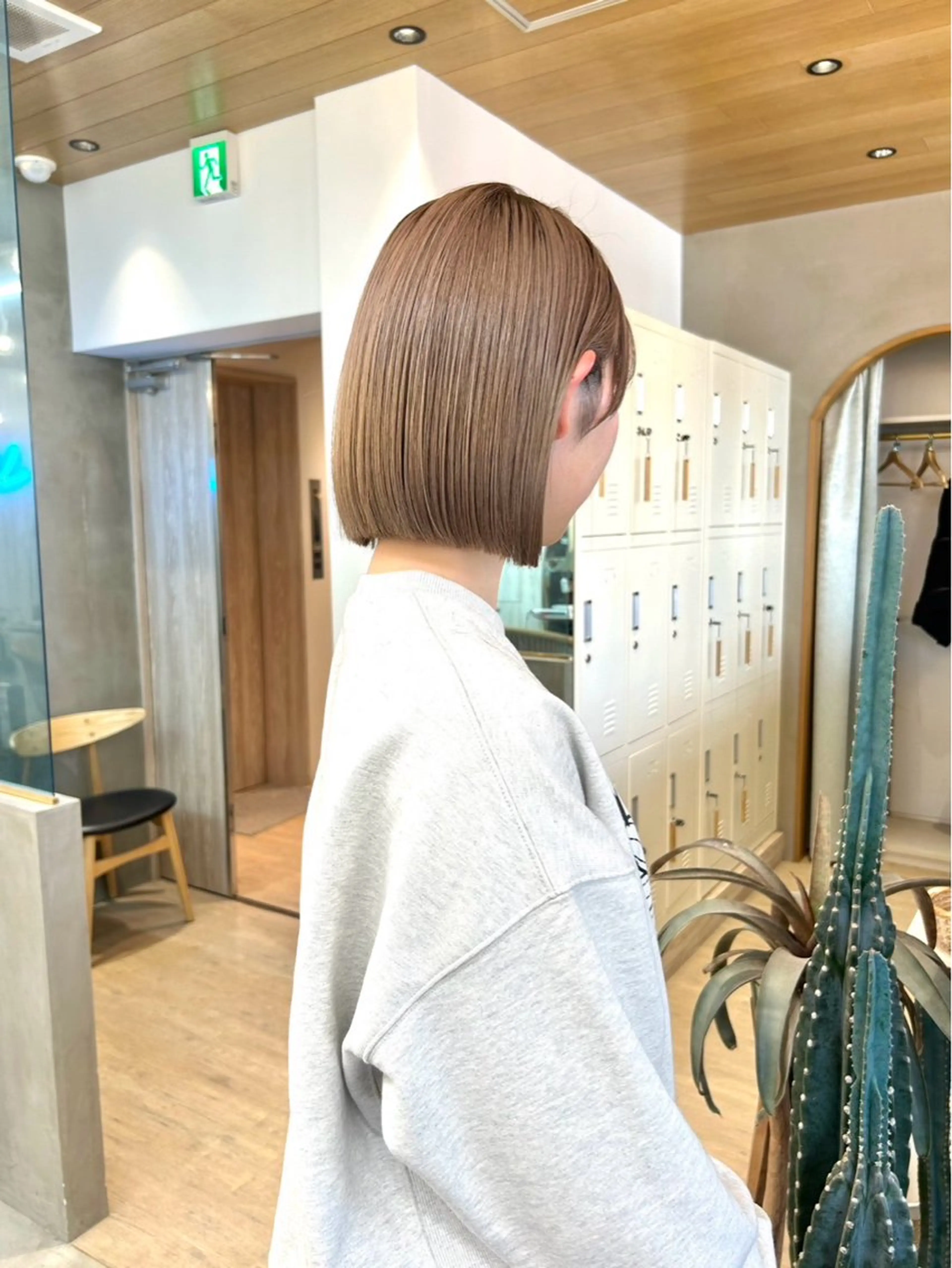 ミディアム Lond azur所属・🇰🇷韓国レイヤー 韓国風ボブのヘアスタイル