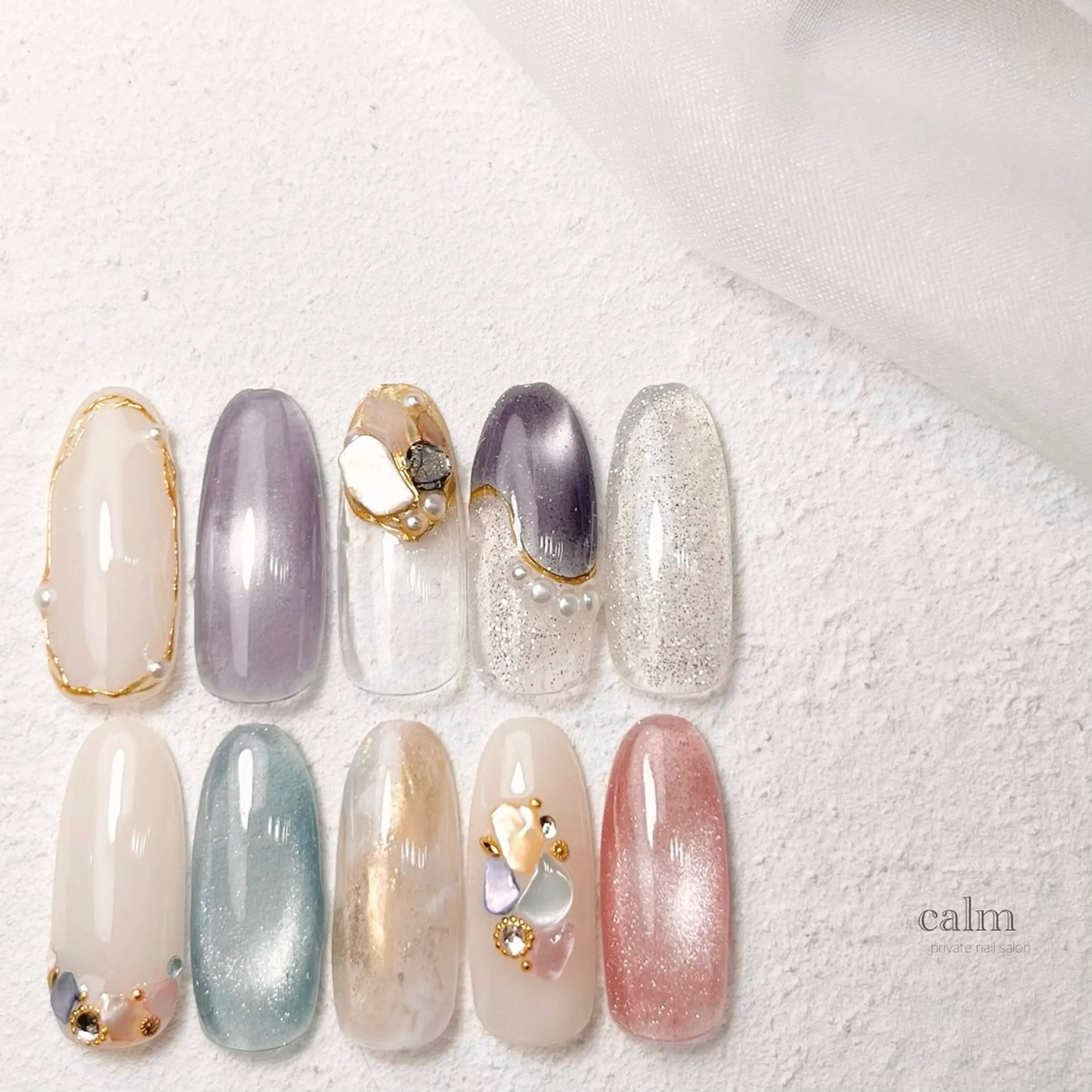 ネイル ハンドネイル calm 〔ｶｰﾑ〕のネイルデザイン