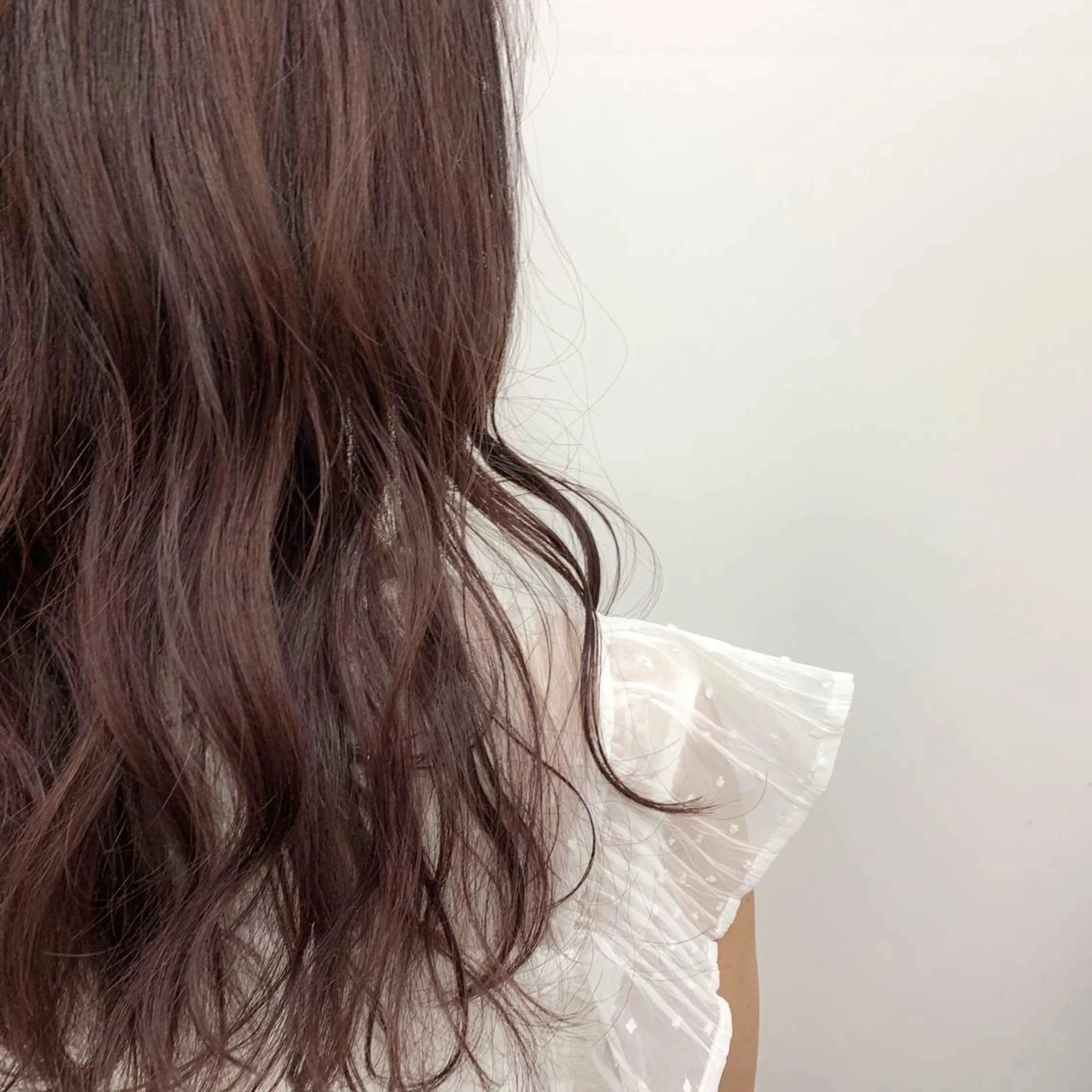 セミロング カラー ブラウンカラー ピンクカラー ピンクブラウン Leben所属・垢抜けヘア♡柔らかい カラー/mihoのヘアスタイル