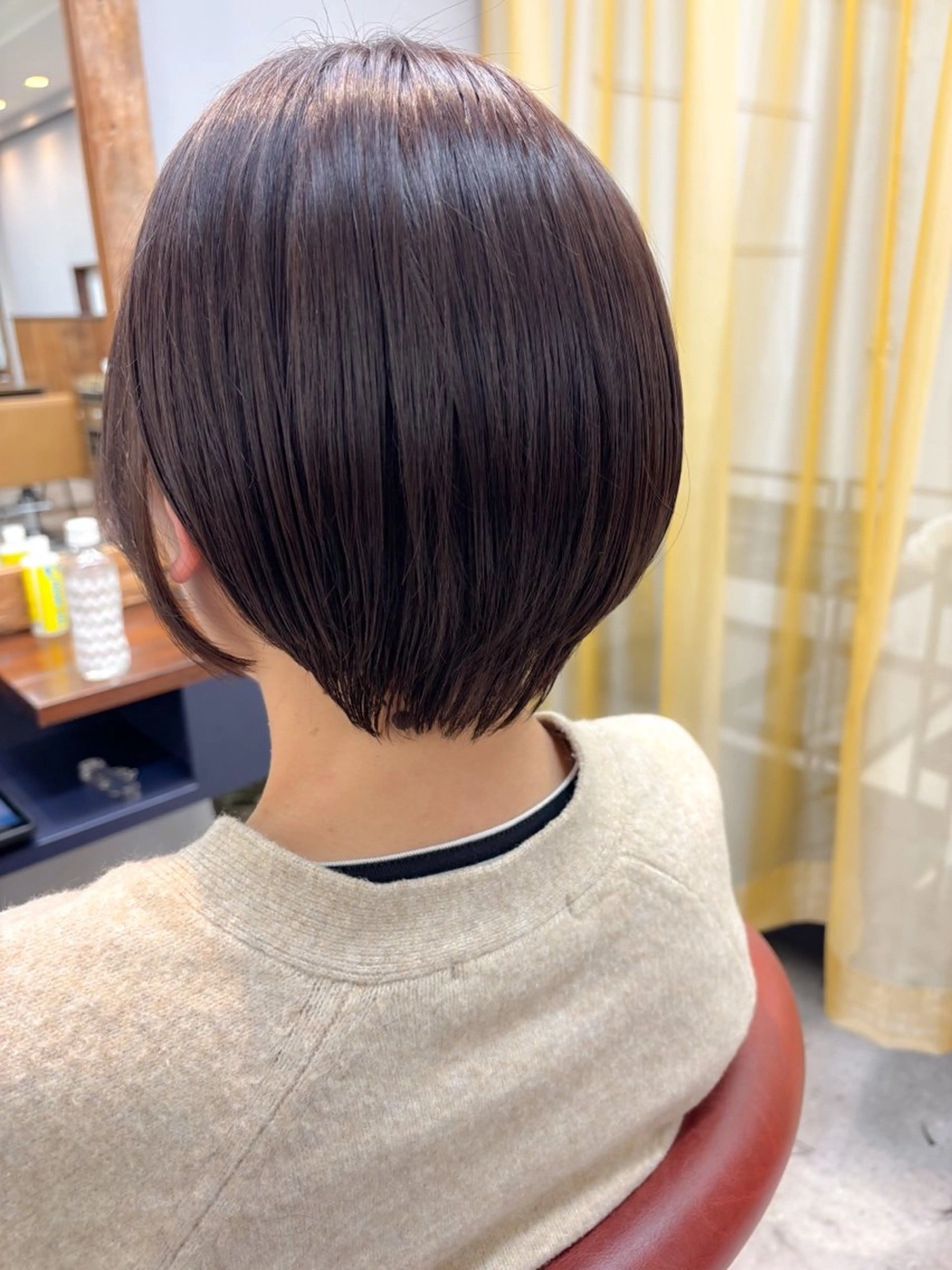 ショート くびれヘア ショートヘア カット ヘアカラー トリートメント [仙台髪質改善]小原 弘之のヘアスタイル