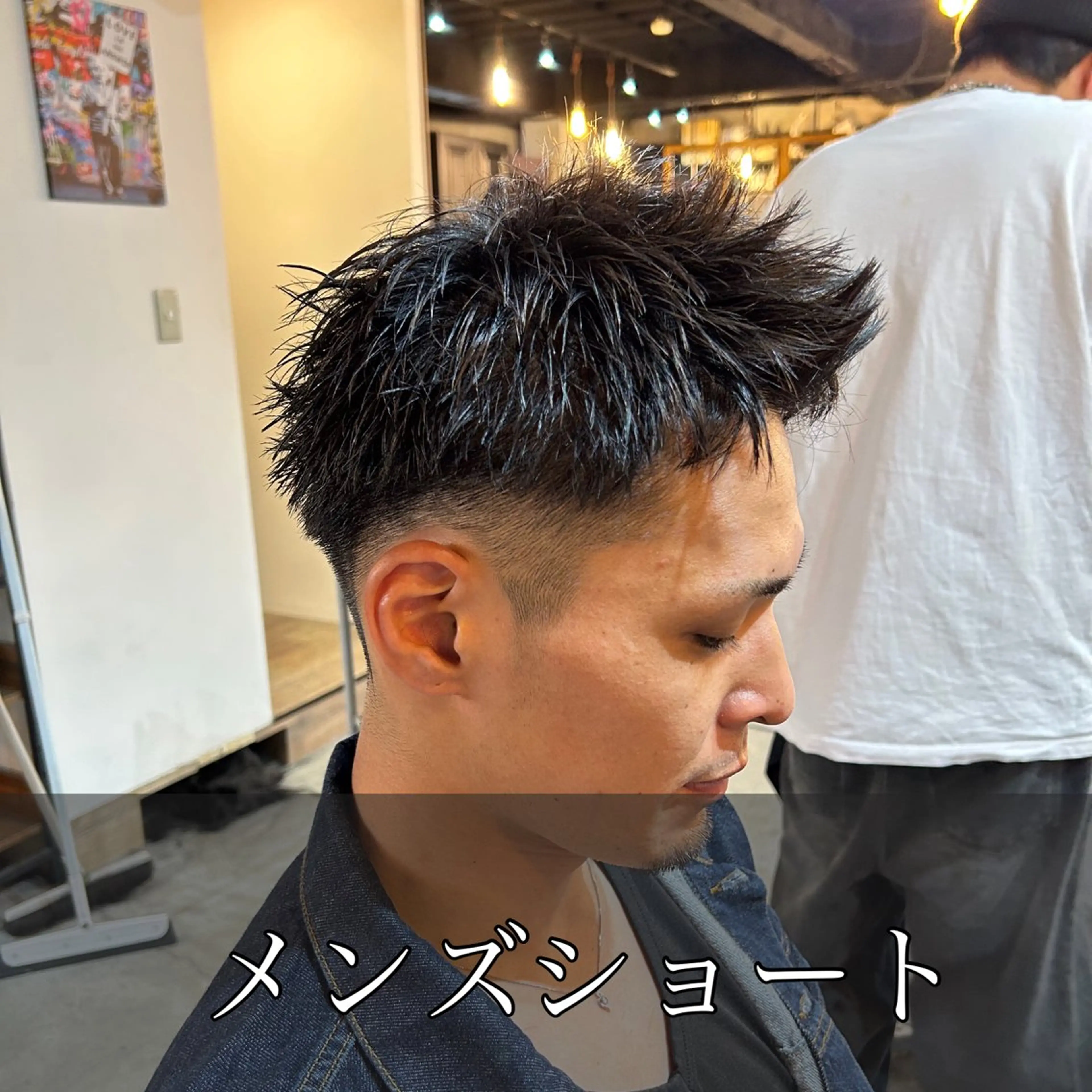ショート メンズ メンズサロン OVER町田店のヘアスタイル